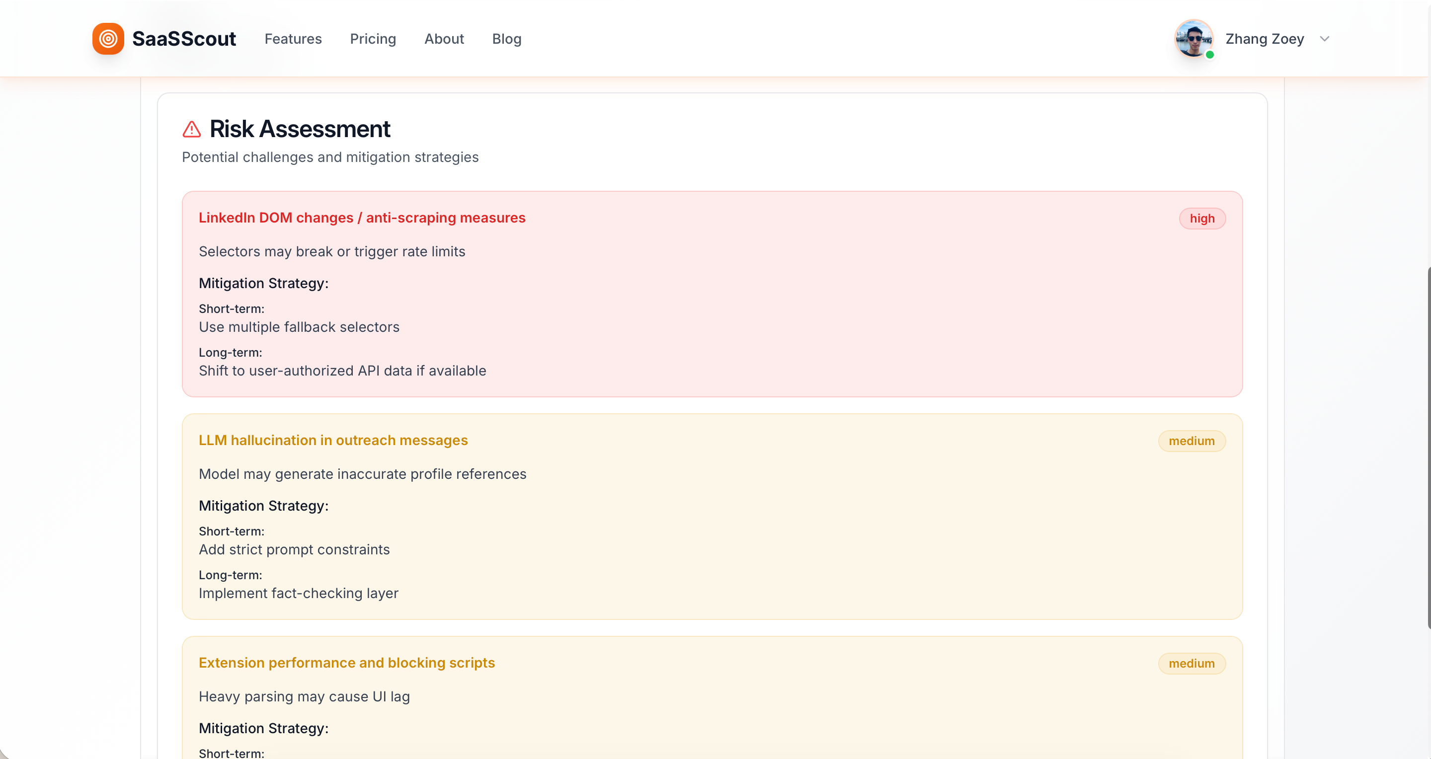 SaaSScout screenshot 4