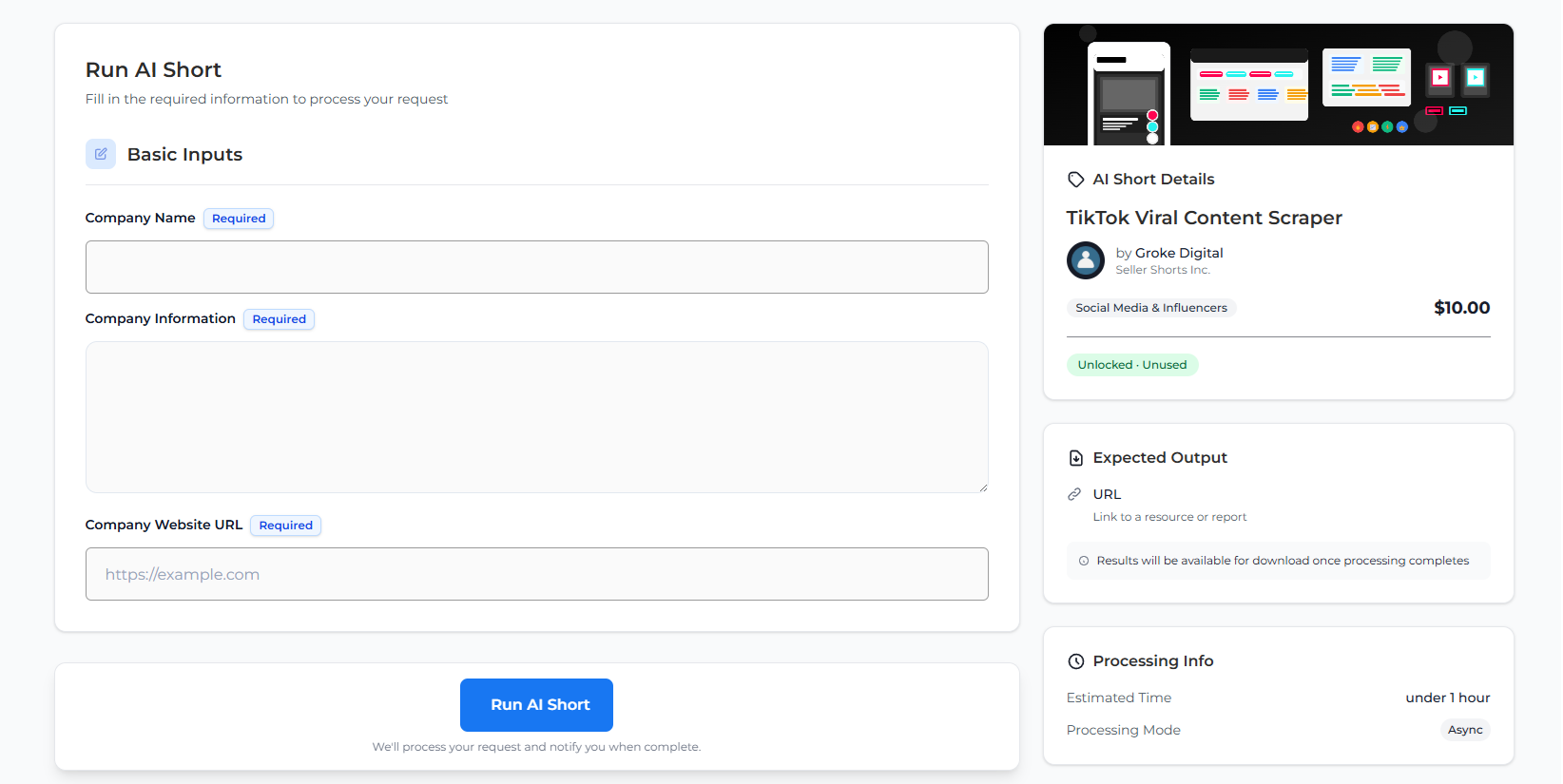 SellerShorts screenshot 5