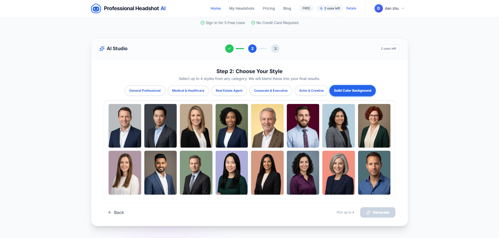Professional Headshot AI screenshot 5