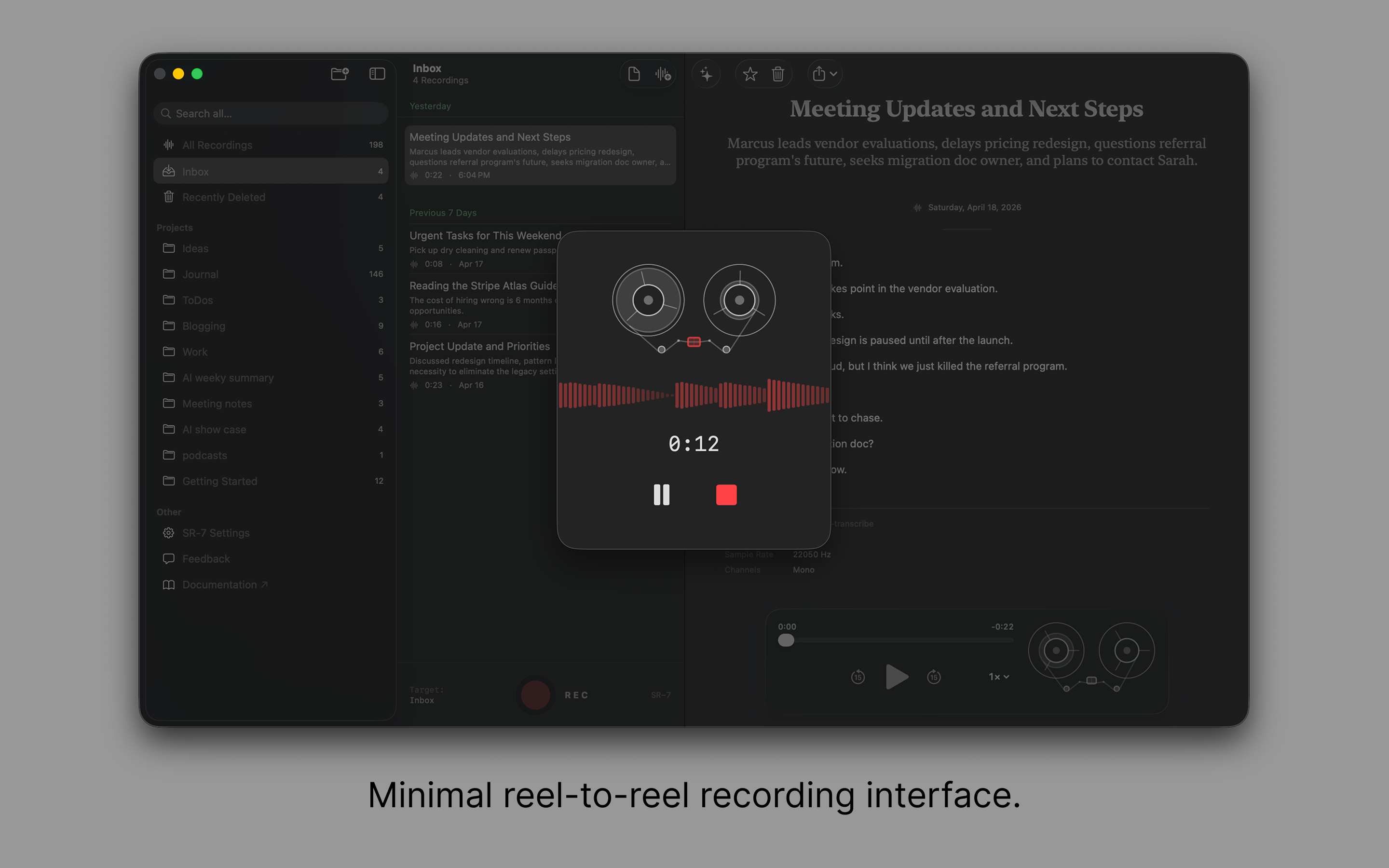 Signal Recorder SR-7 screenshot 5