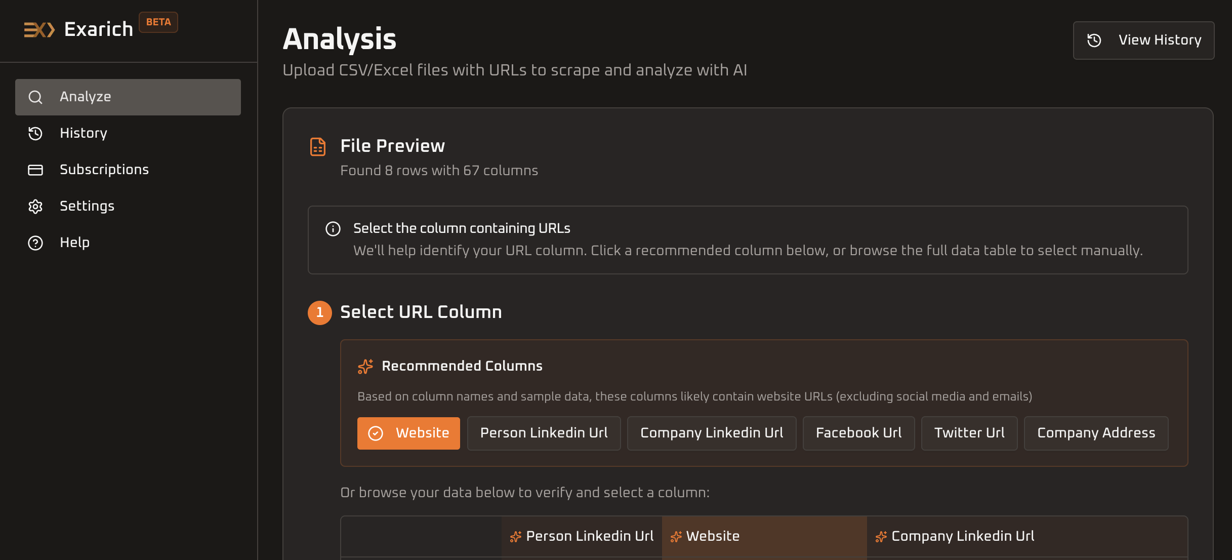 Exarich screenshot 1