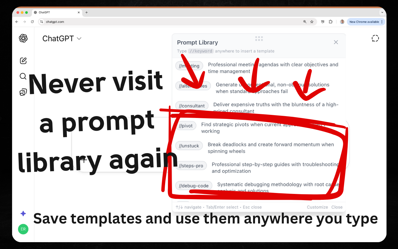 Prompt Sloth - Write Better AI Prompts screenshot 3