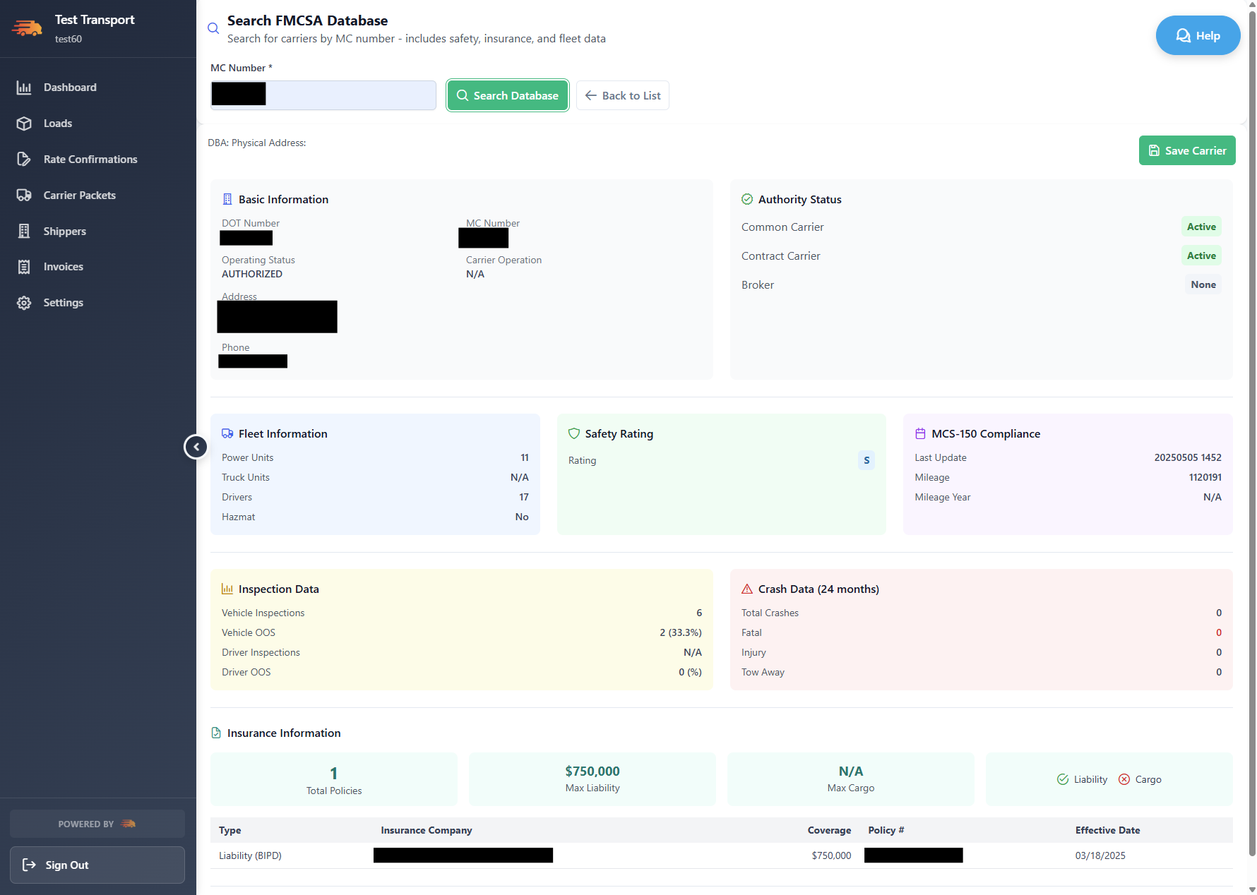 Freight Manager screenshot 3