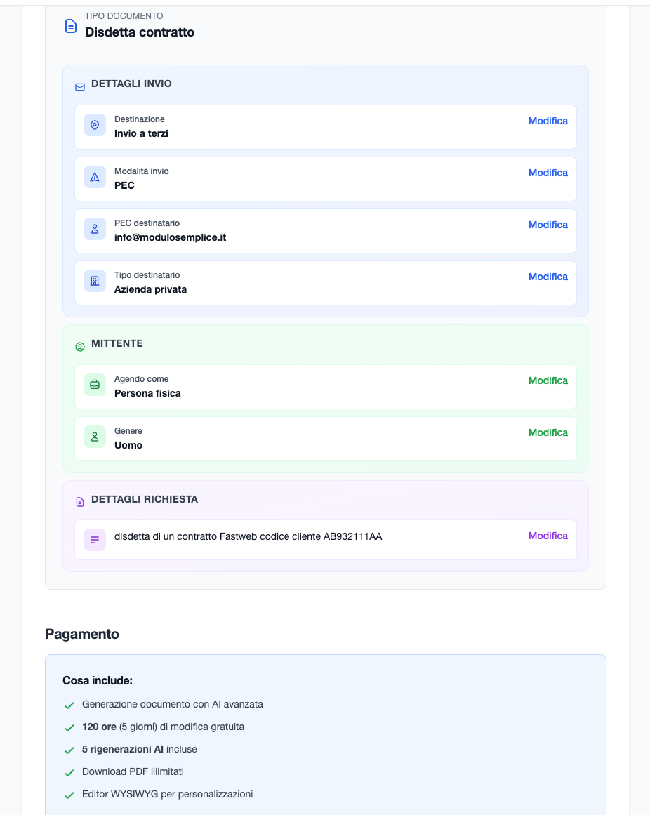 ModuloSemplice screenshot 4