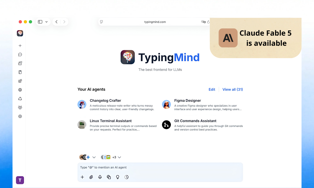 TypingMind screenshot 1