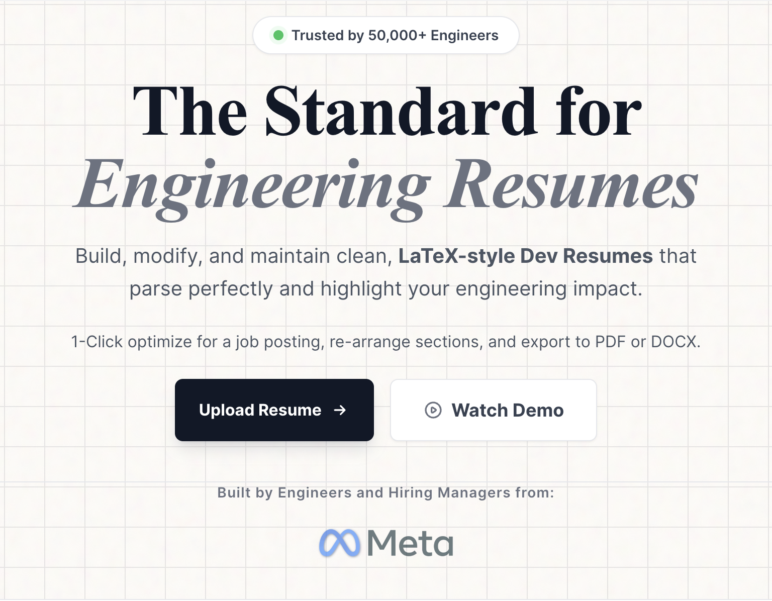 SWE Resume screenshot 1