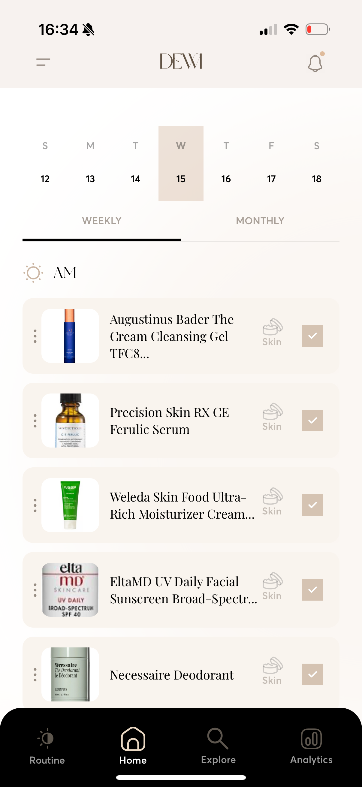 Dewi Daily - Beauty Routine Tracking App screenshot 3