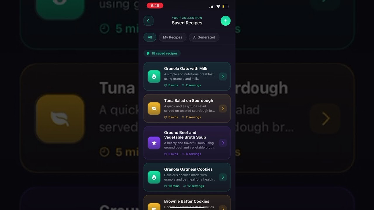 Eatelligence screenshot 1