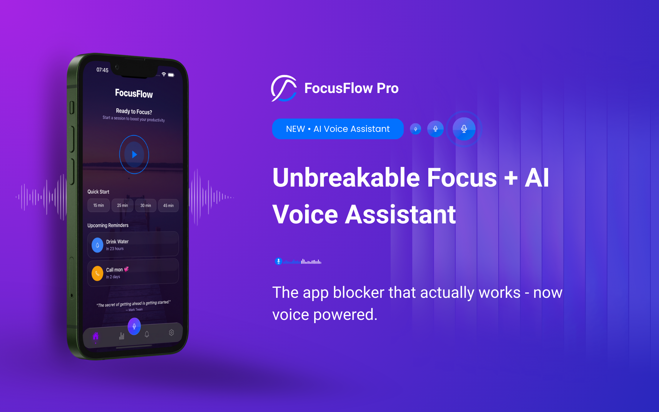 Focusflow Pro screenshot 1