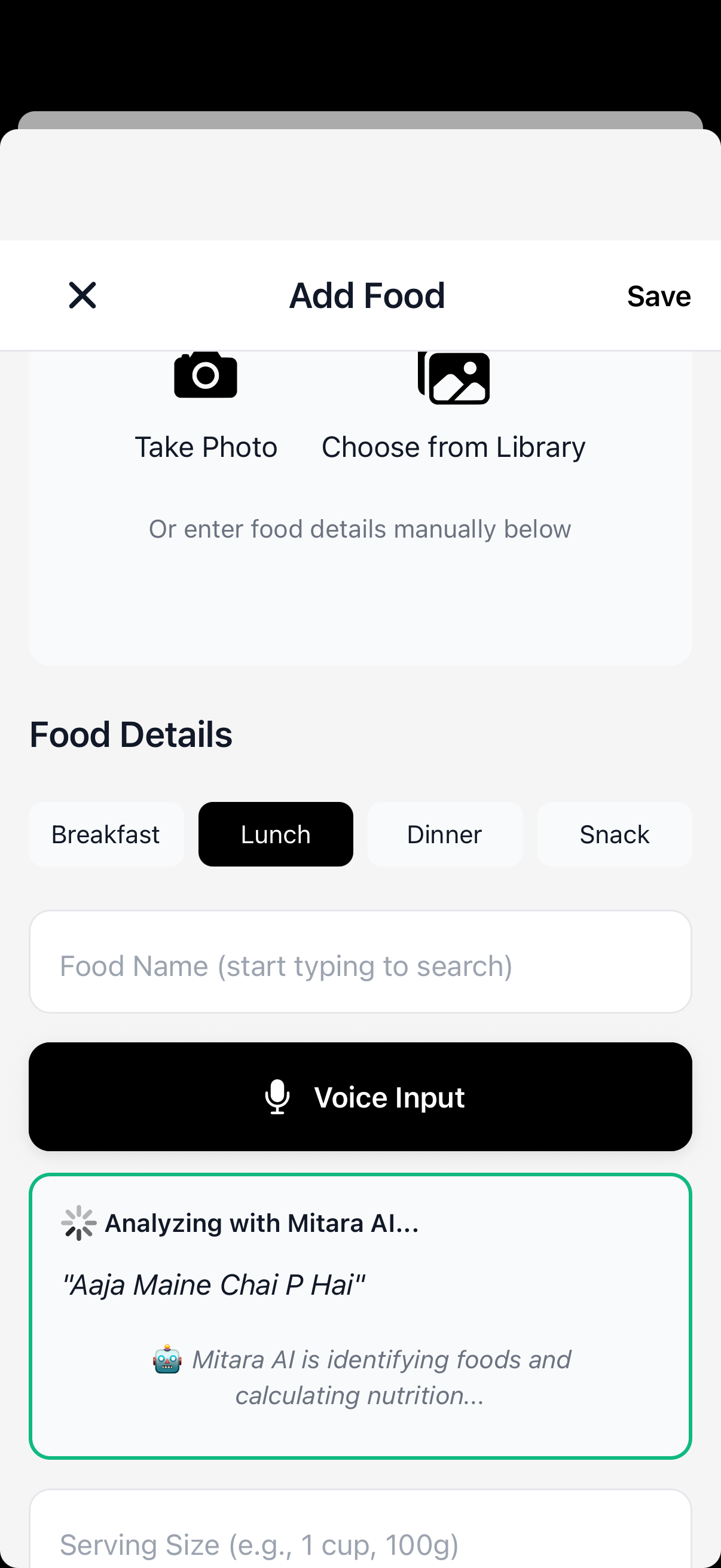 MitaraAI - Your AI nutrition coach screenshot 6