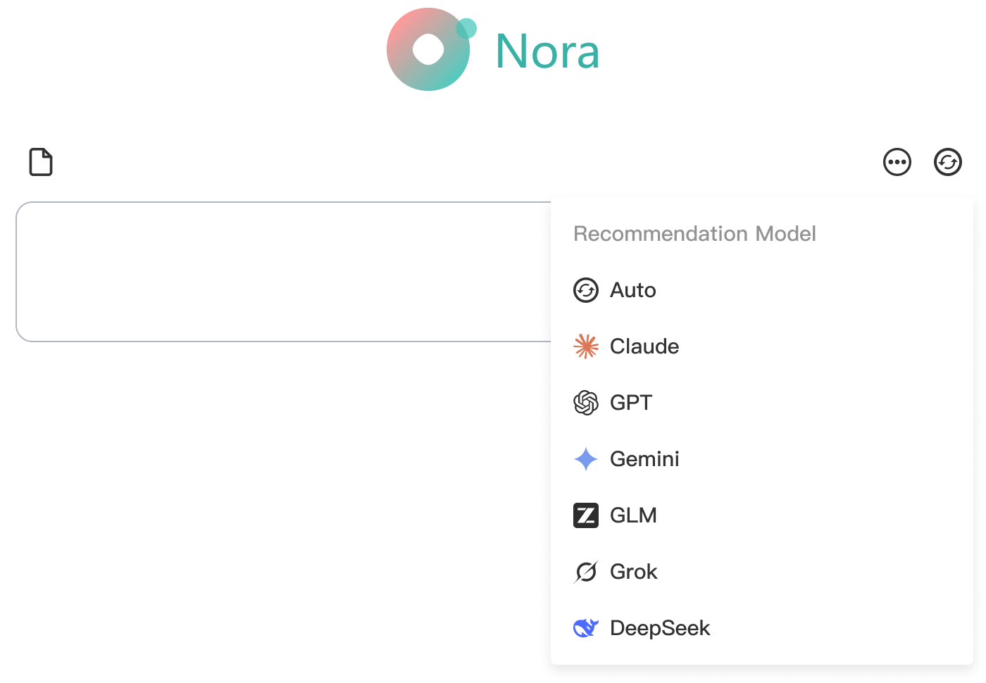 Nora screenshot 2