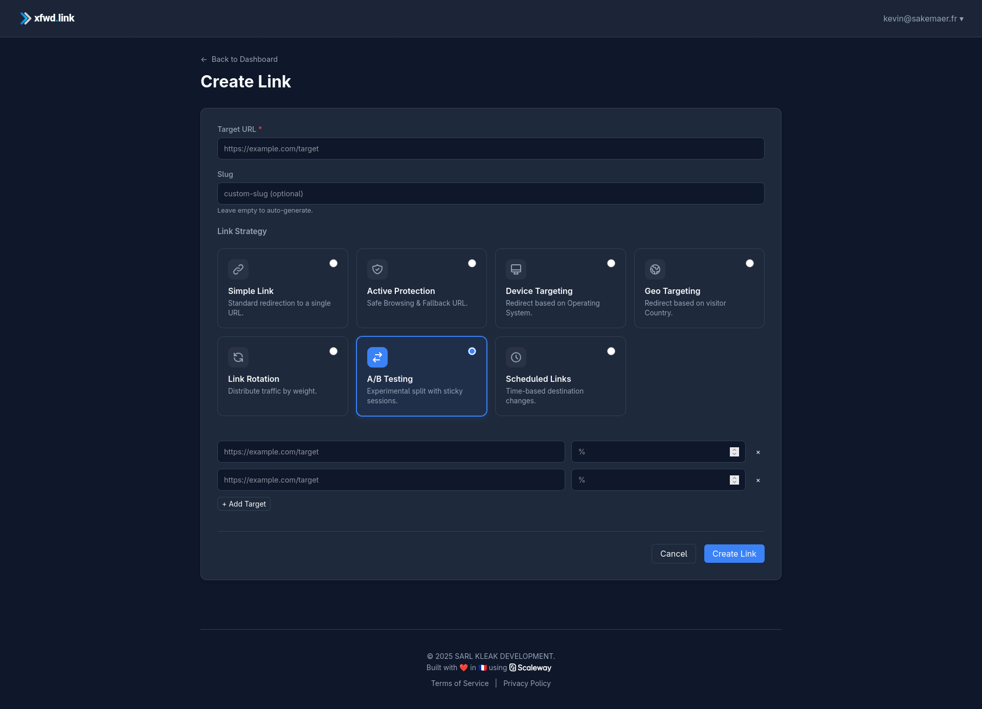 xfwd.link screenshot 8