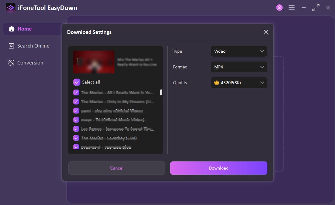 EasyDown Video Downloader screenshot 4