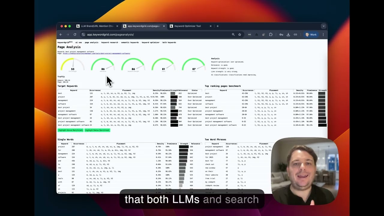Keyword Grid screenshot 7
