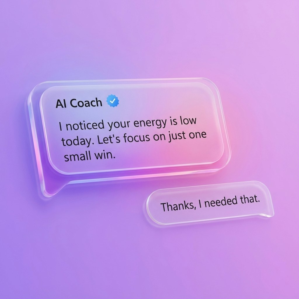 Daily Motivation AI a mindset reset screenshot 2