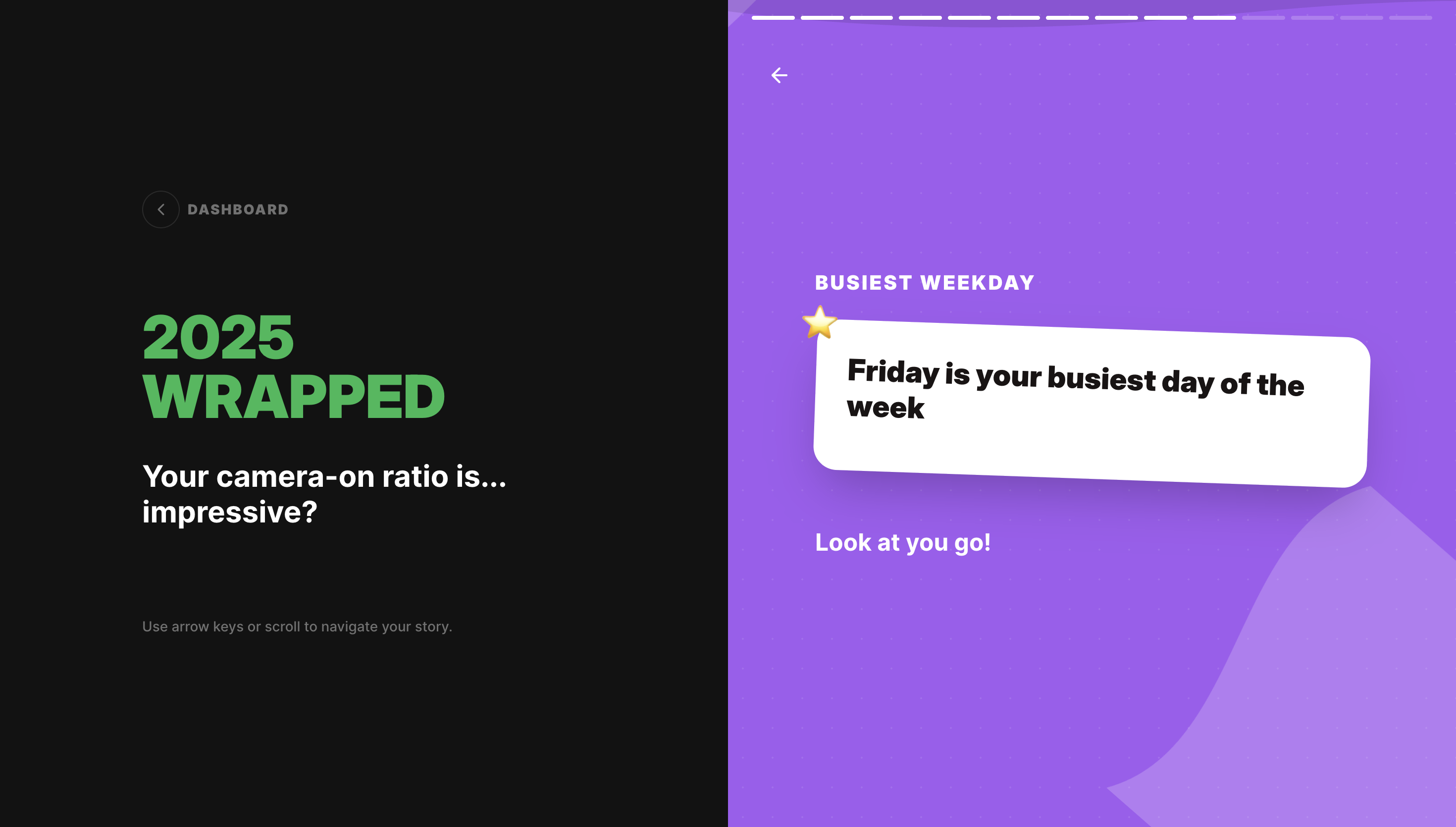Meetings Wrapped screenshot 2