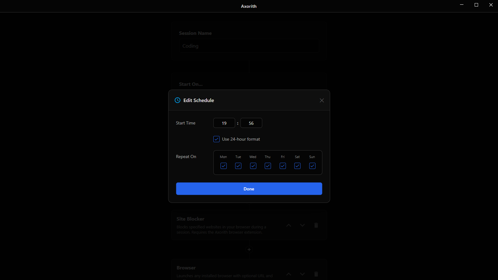 Axorith screenshot 5