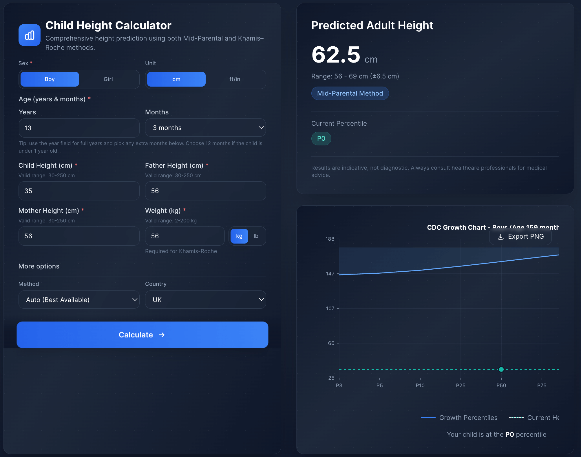 AI Height Calculator screenshot 2
