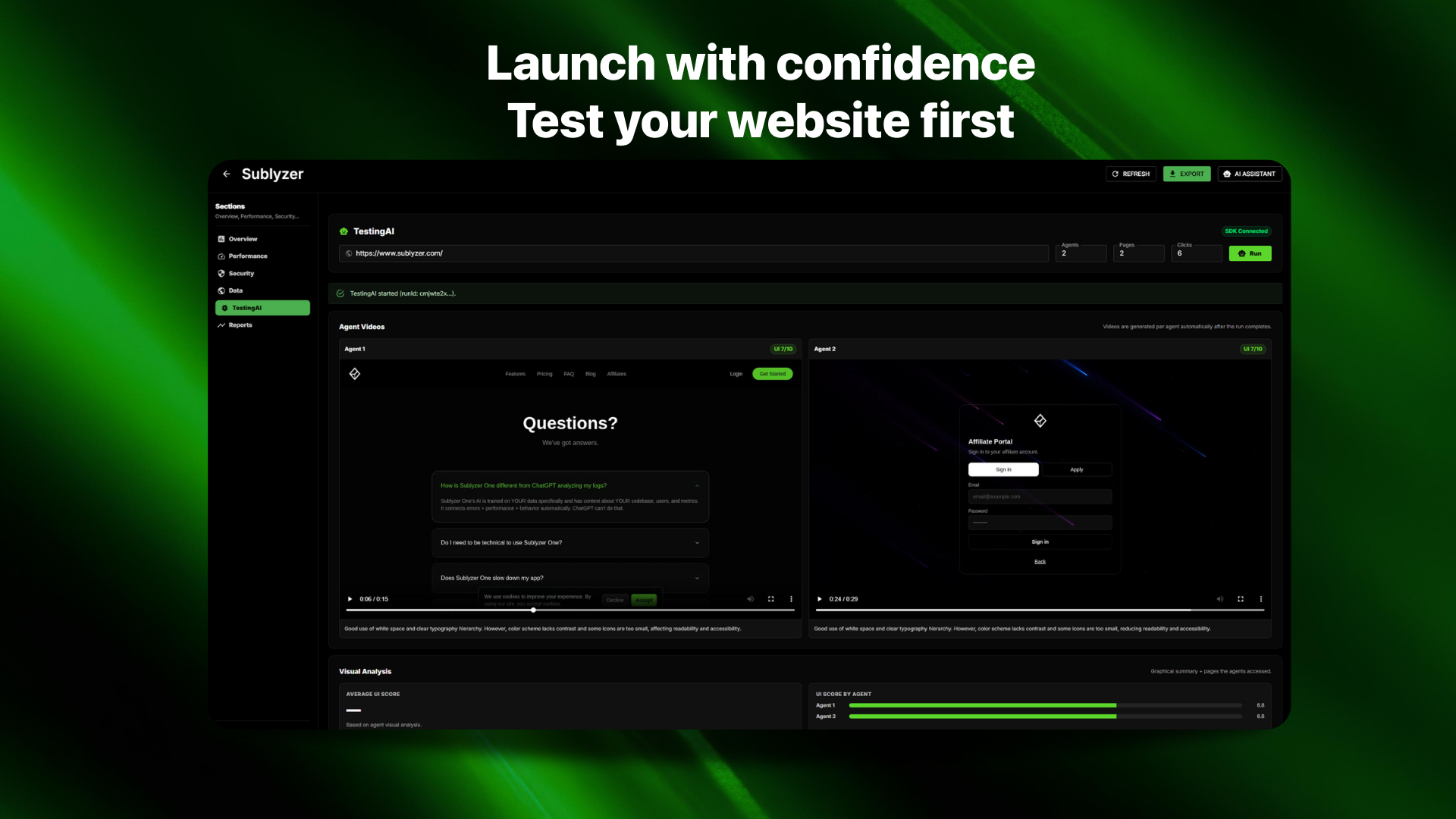 Sublyzer One screenshot 3
