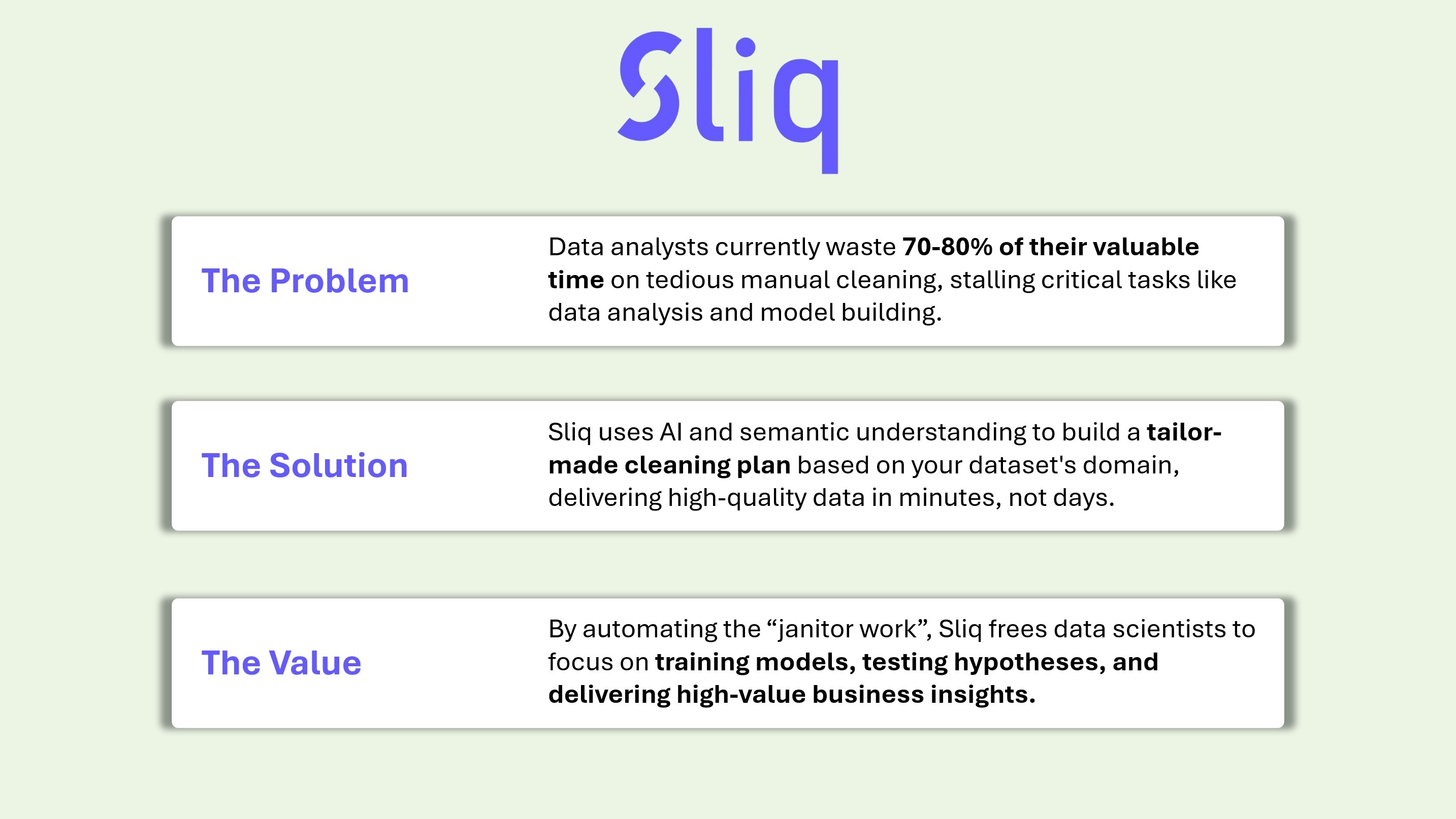 Sliq screenshot 1