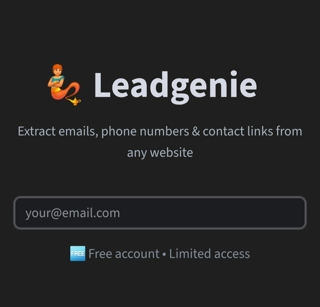 LeadGenie screenshot 1