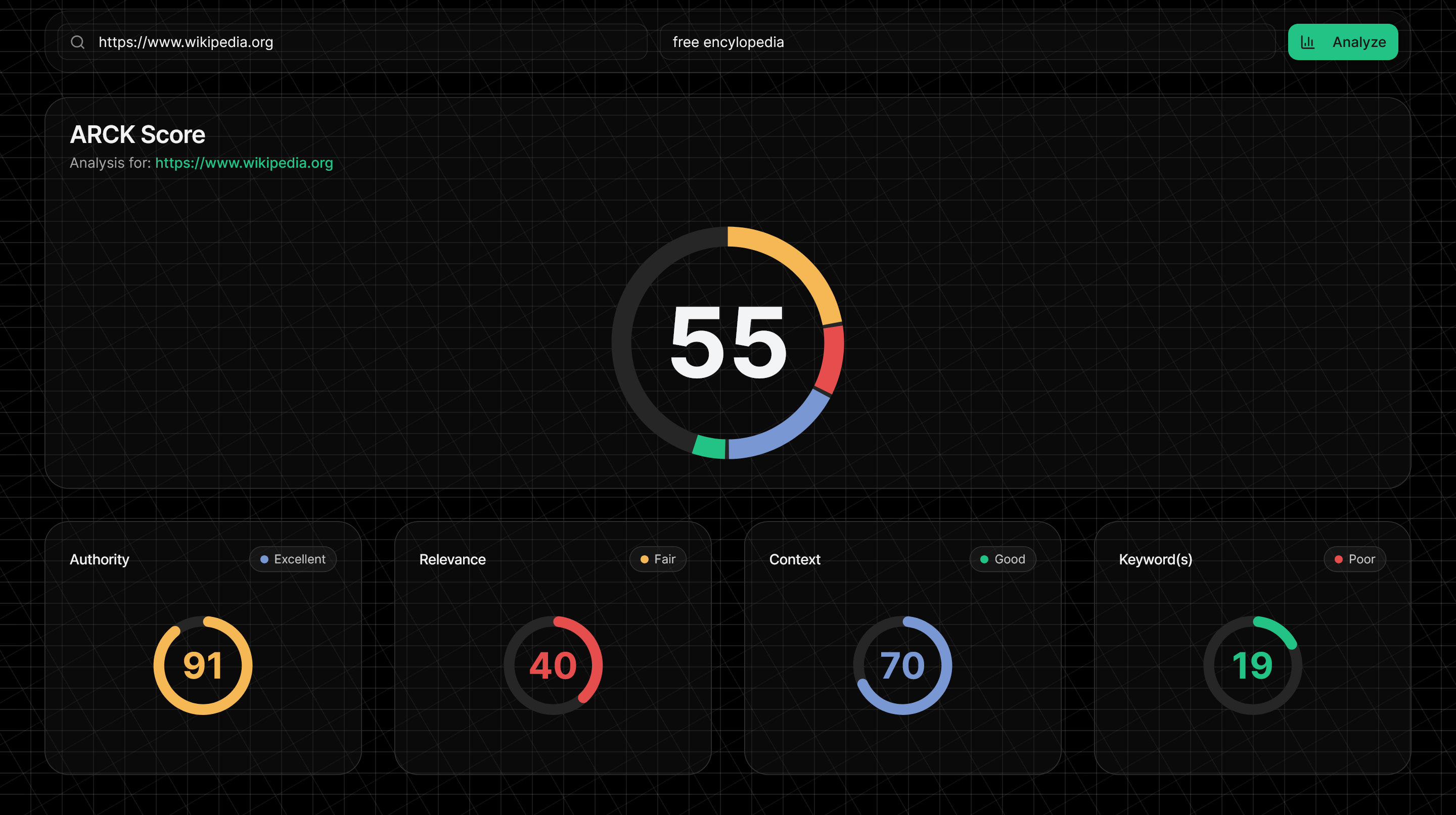 GEOScore screenshot 1