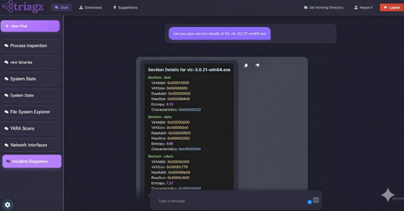 triagz screenshot 1