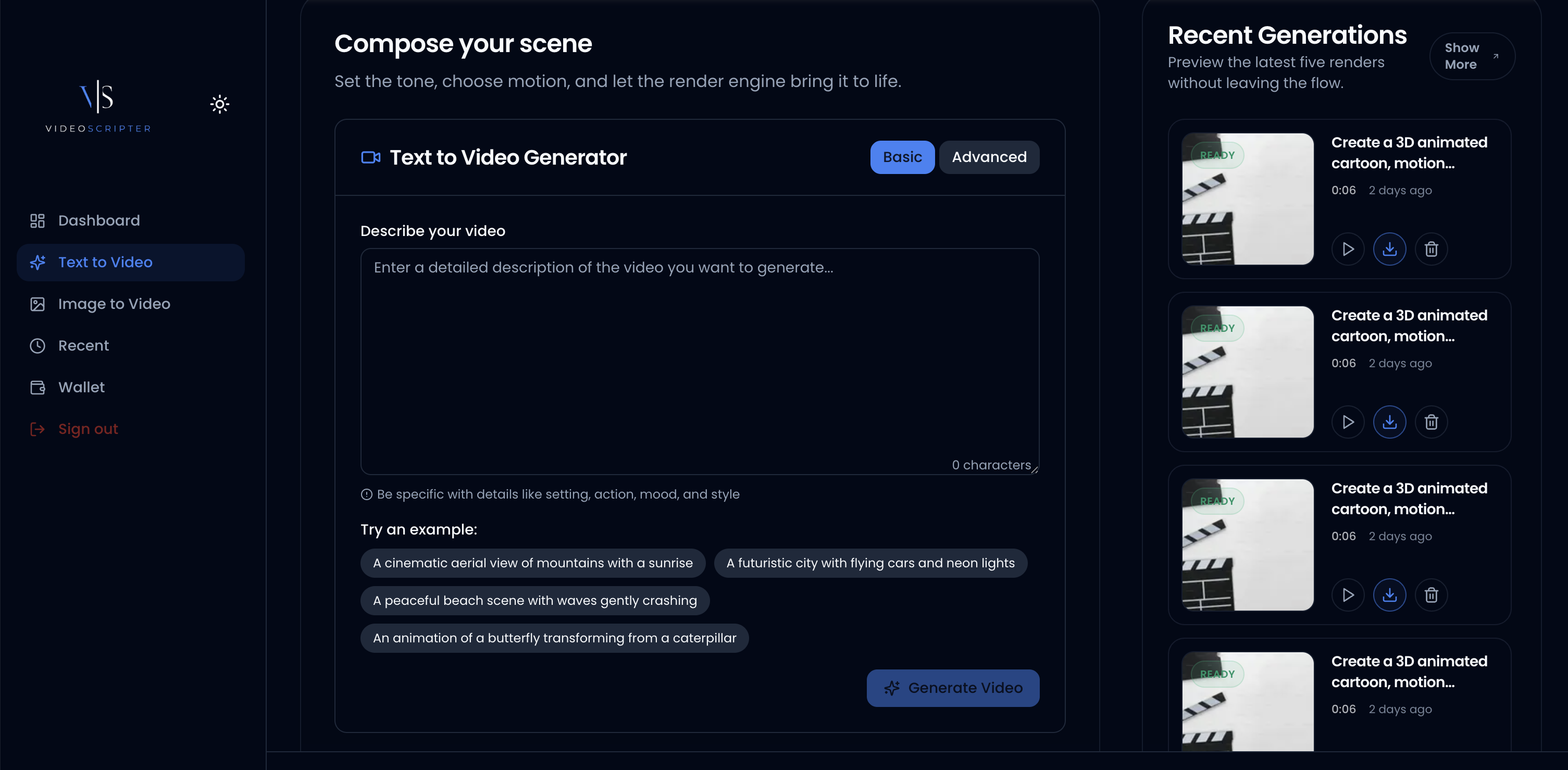VideoScripter screenshot 3