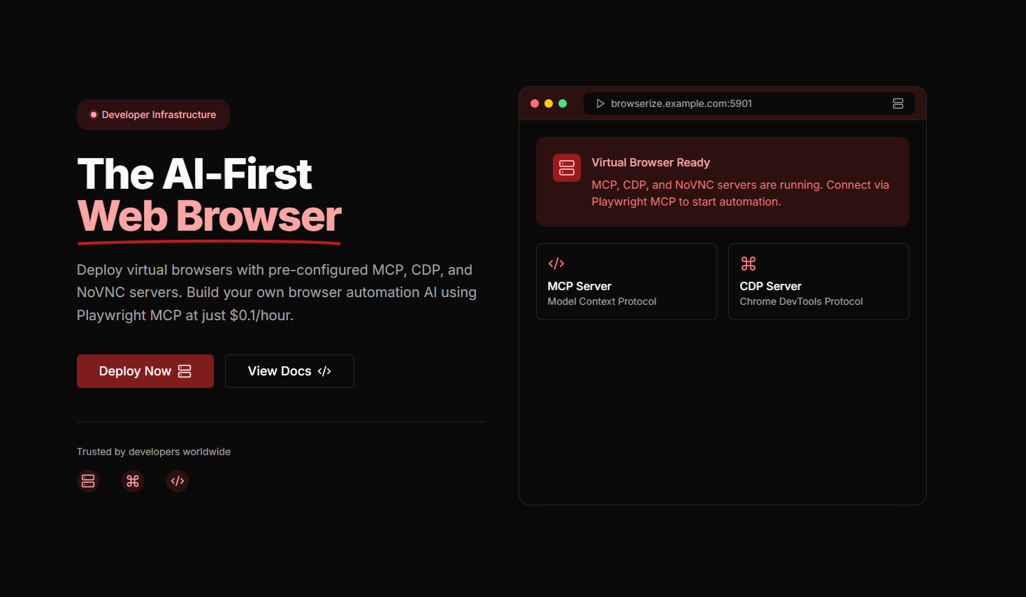 Browserize screenshot 1