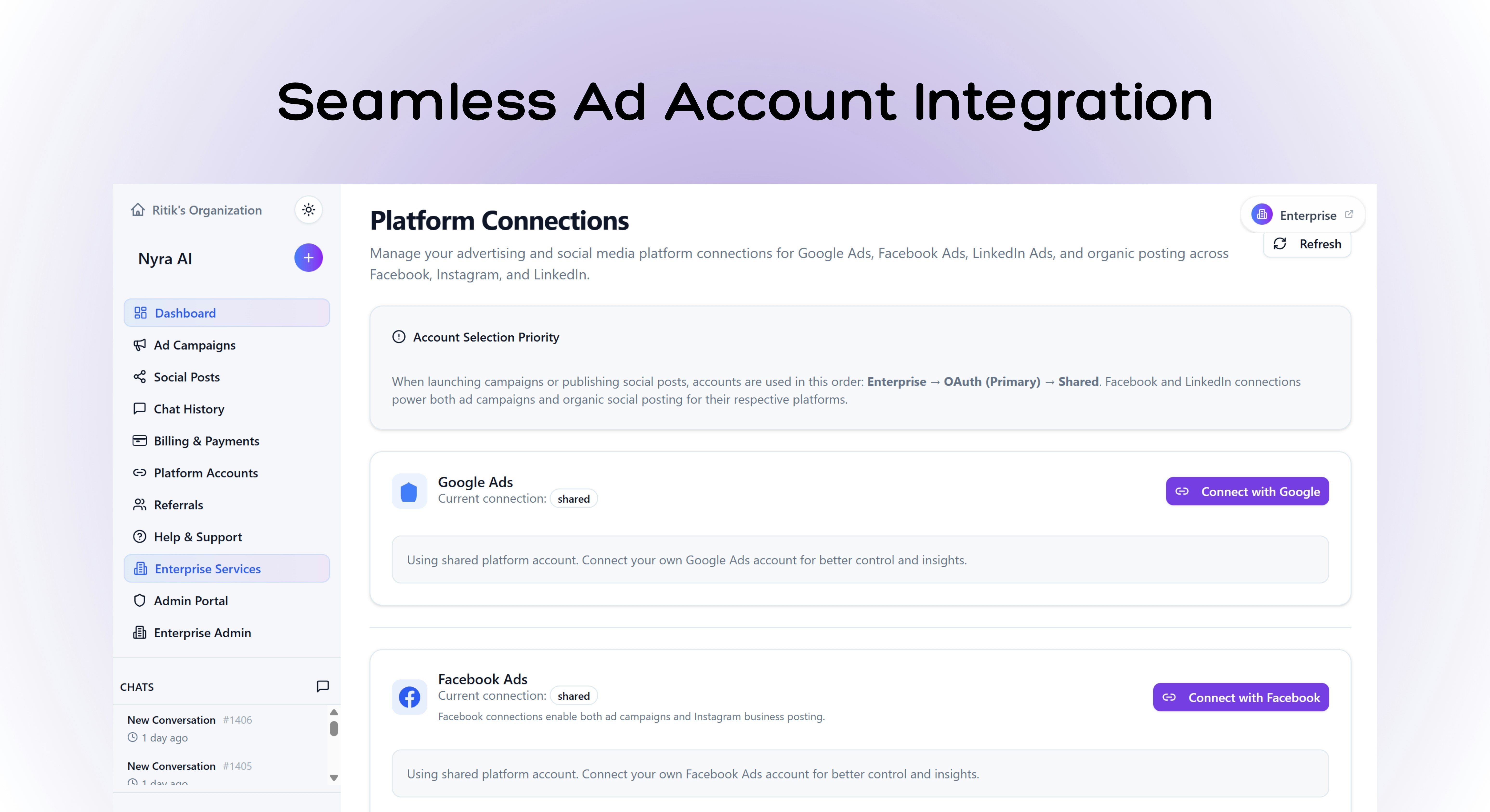 Nyra AI 2.0 Your AI Ads Copilot screenshot 2