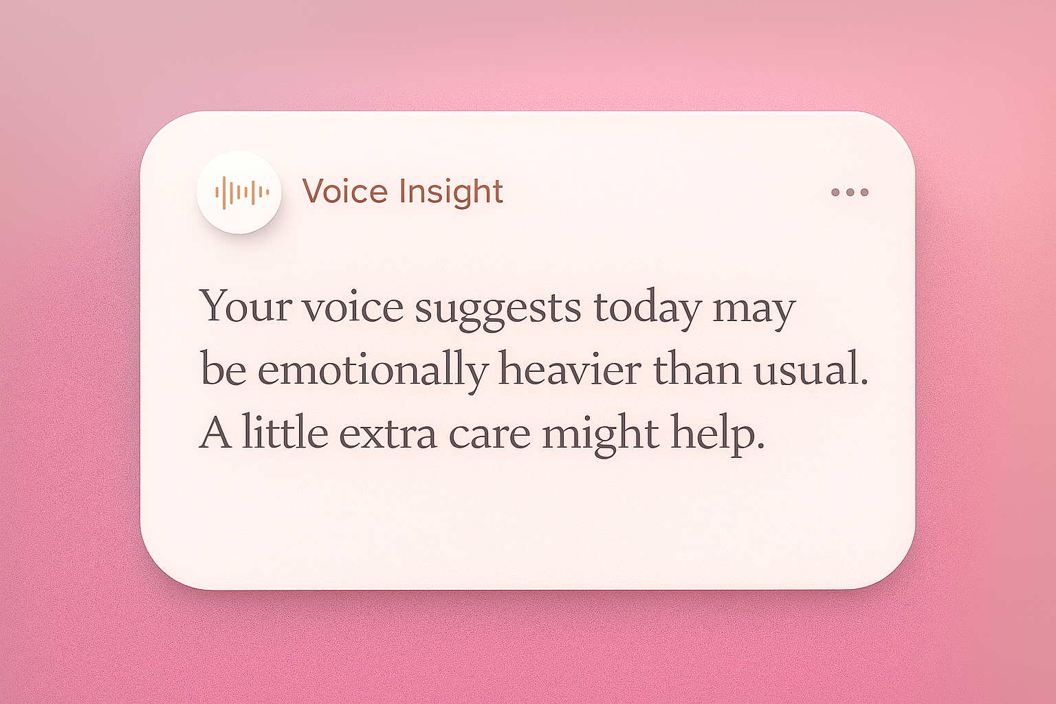 Maternal Voice AI Engine screenshot 3
