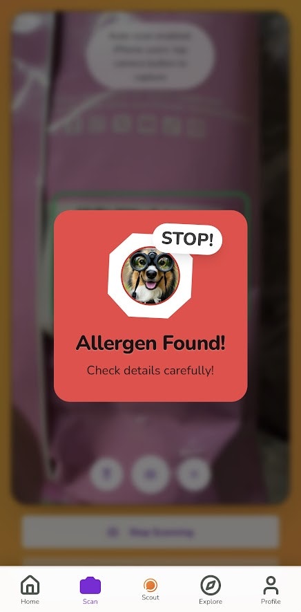 Allergen Scout screenshot 8