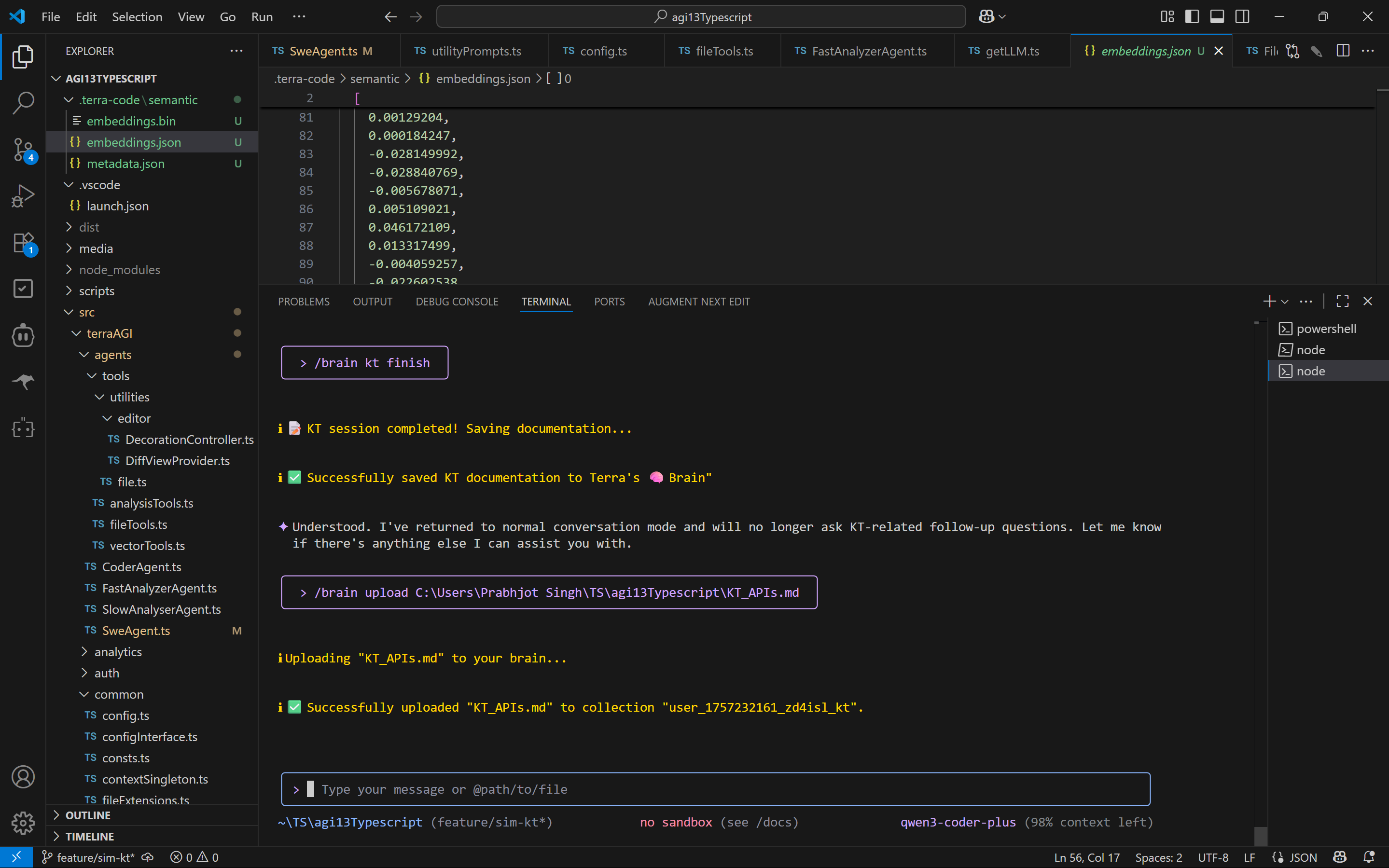 TerraCode CLI screenshot 5
