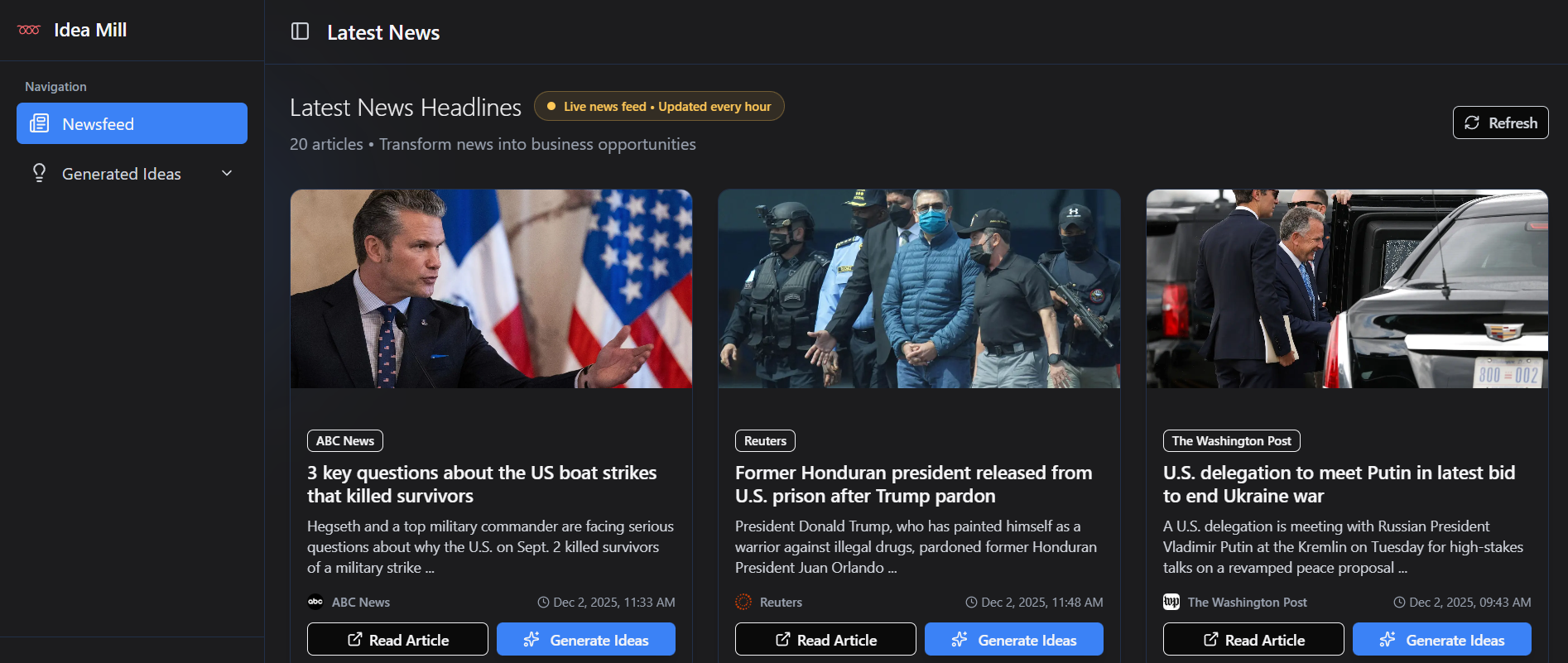 Idea Mill screenshot 2
