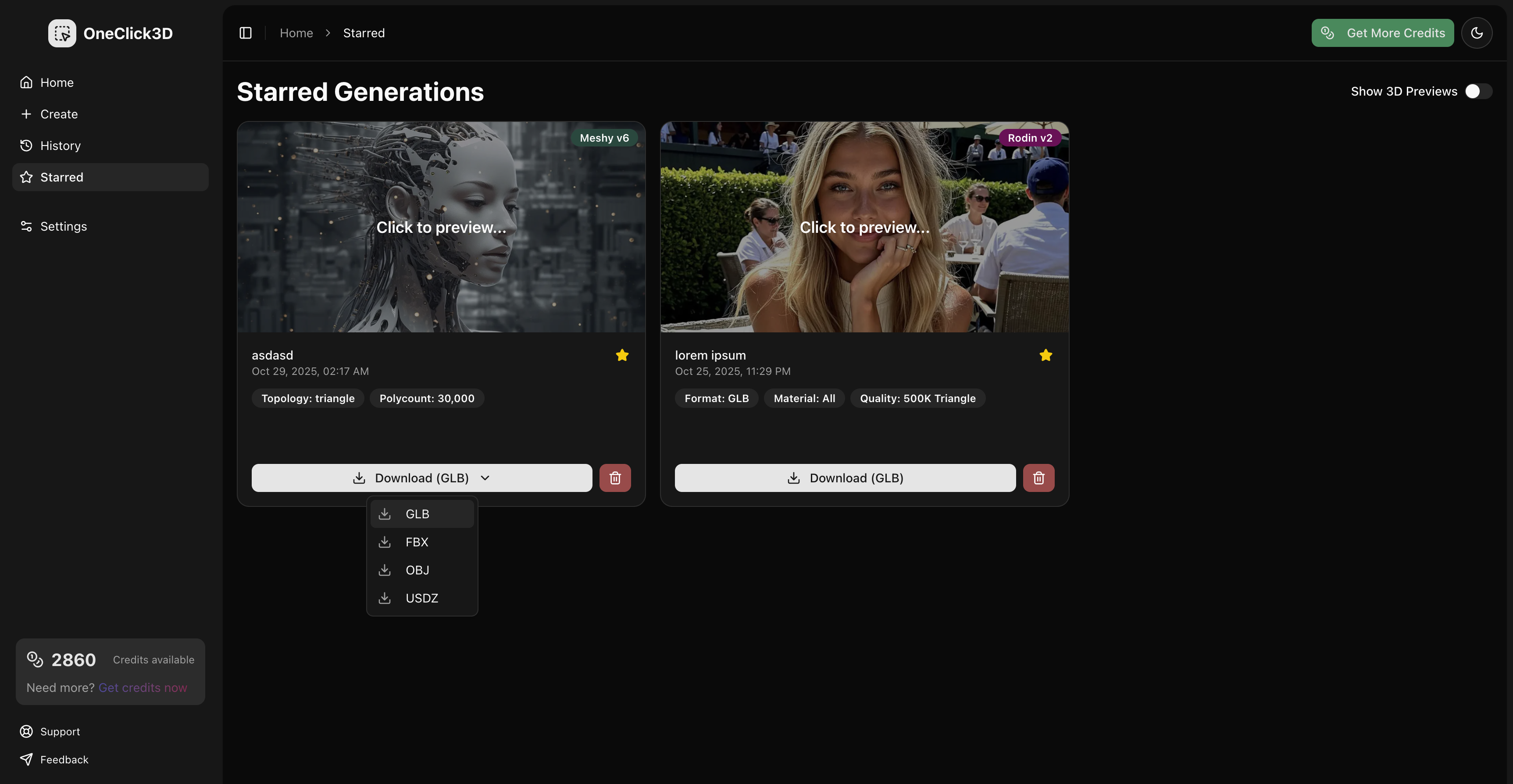 OneClick3D screenshot 4