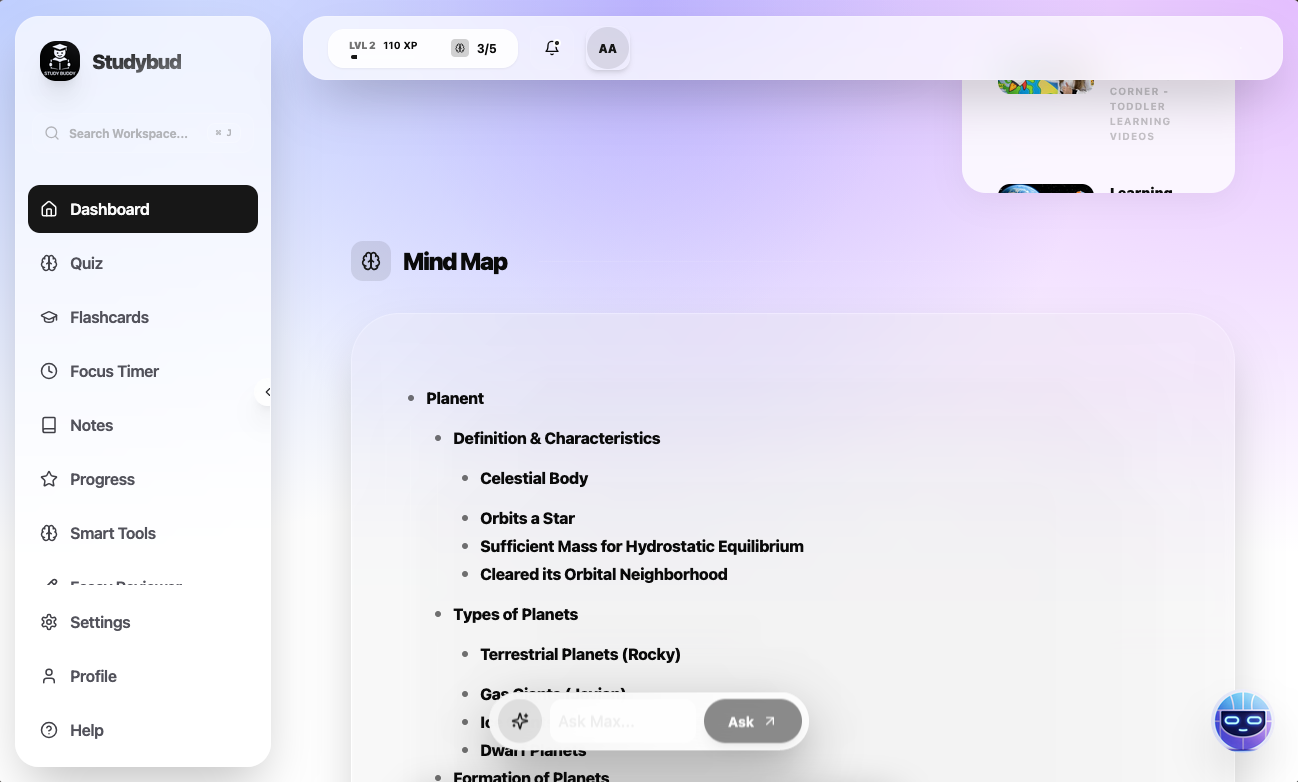 StudyBudAI screenshot 12