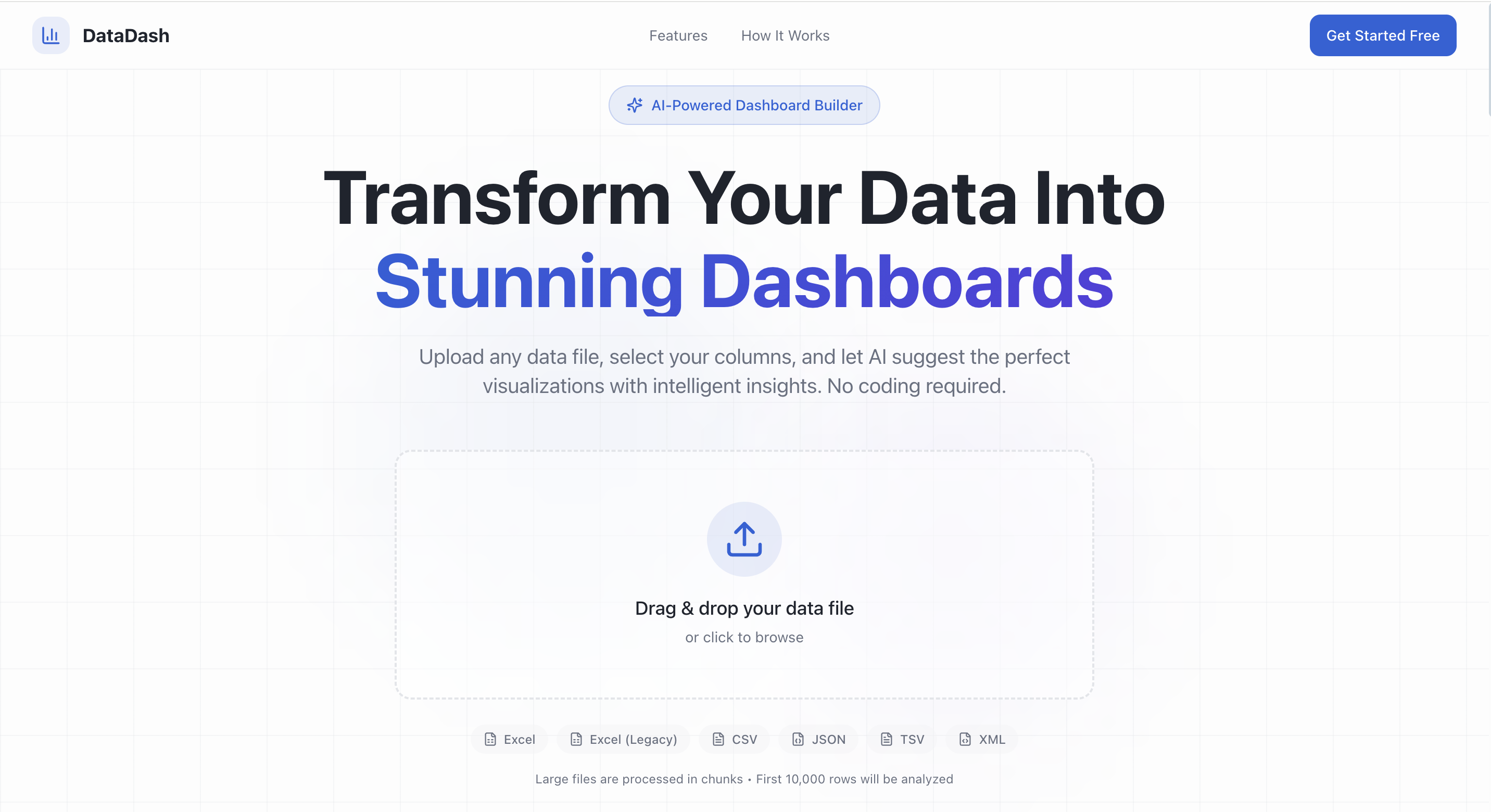 DataDash — beyond Excel & ChatGPT screenshot 2