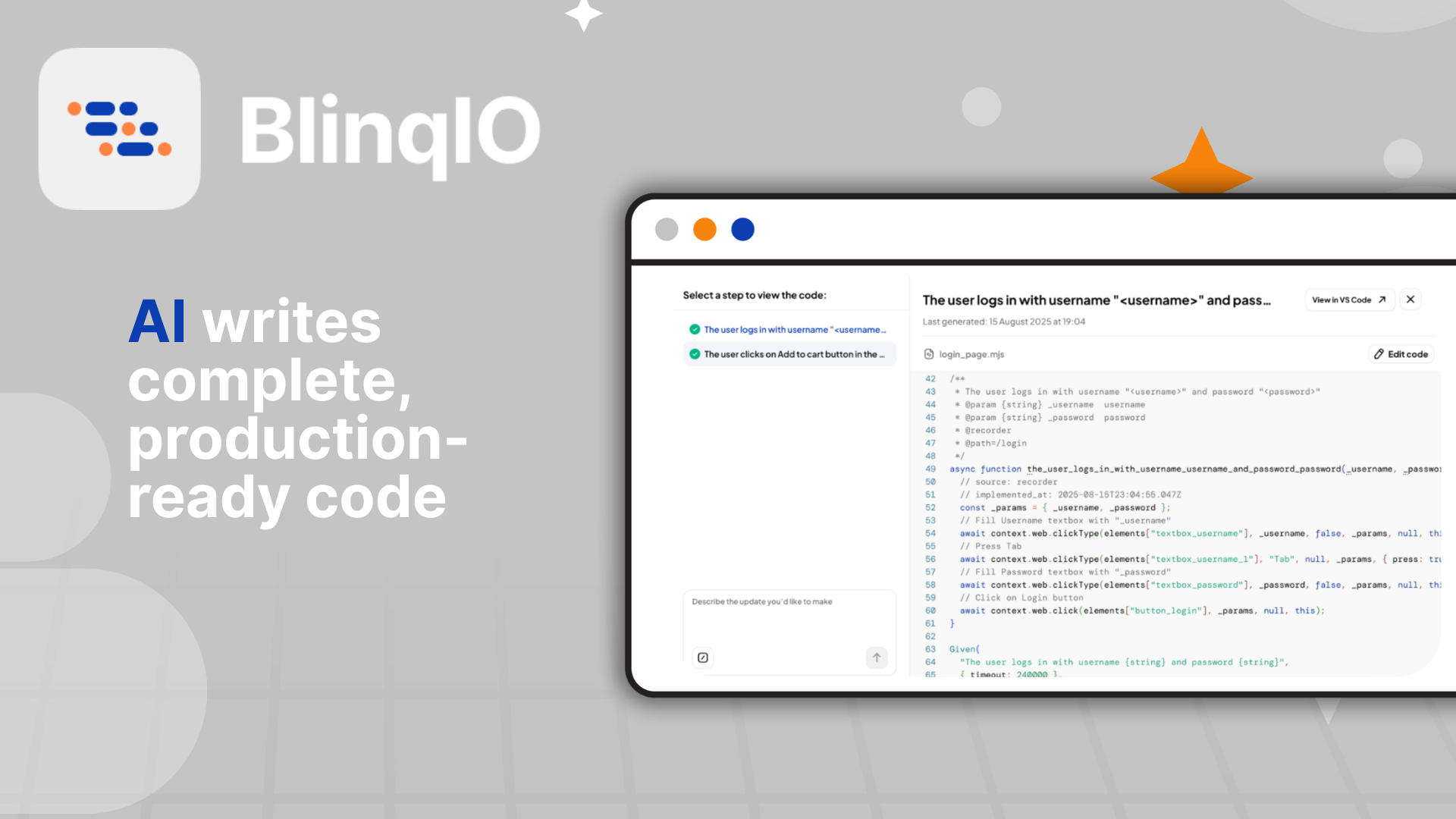 AI Test Engineer by BlinqIO screenshot 3