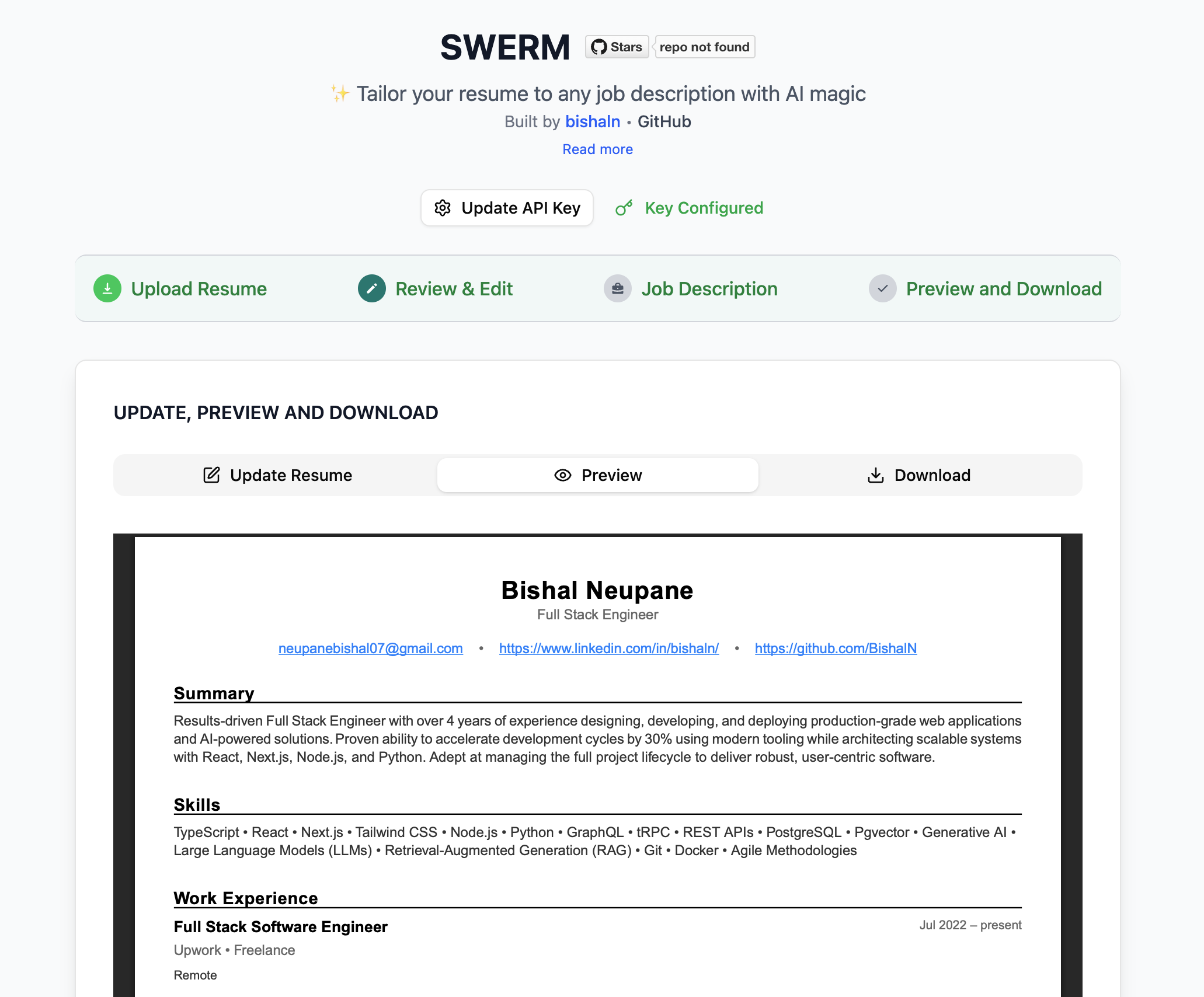 SWERM screenshot 4