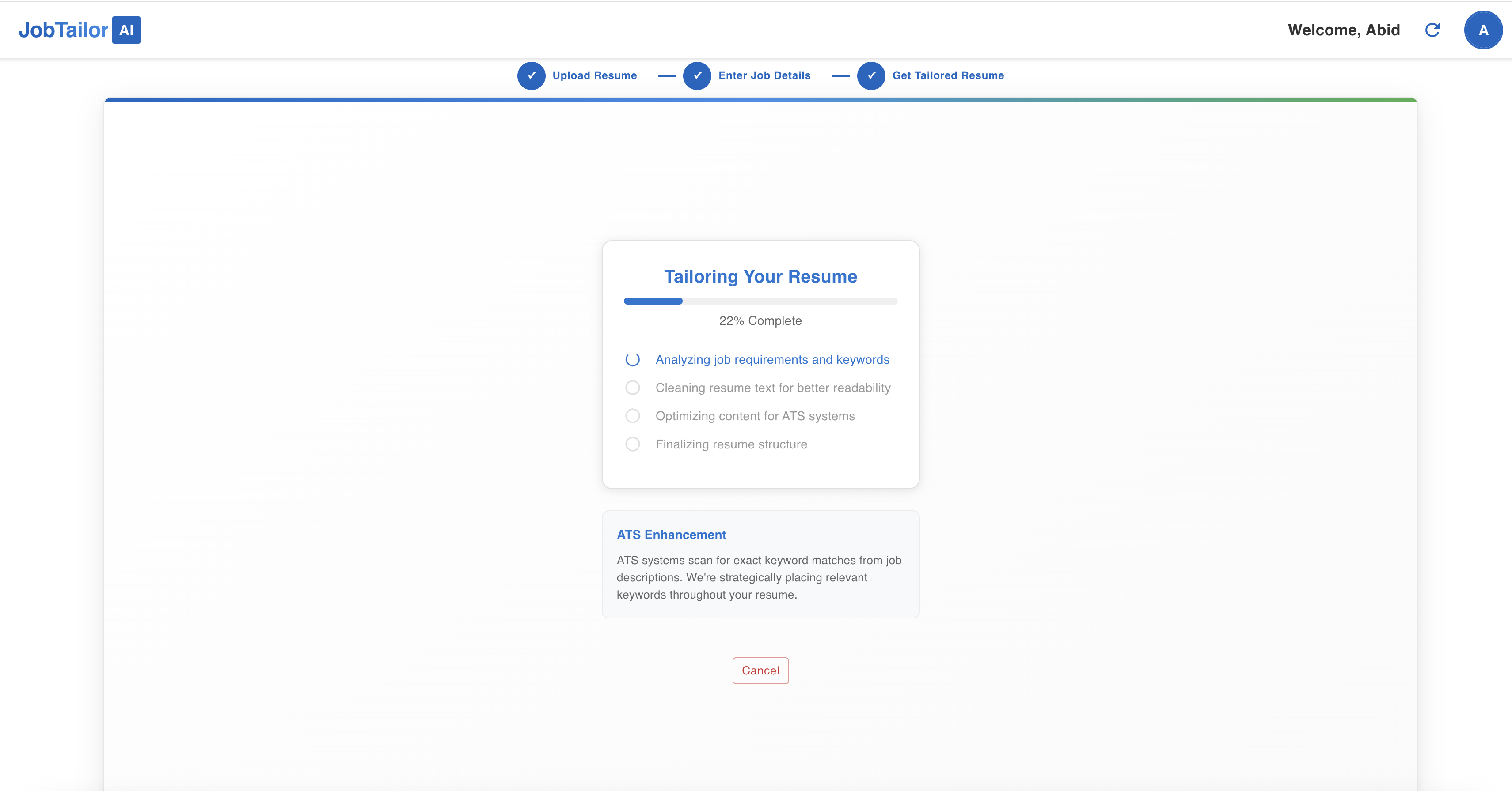 JobTailorAI screenshot 7