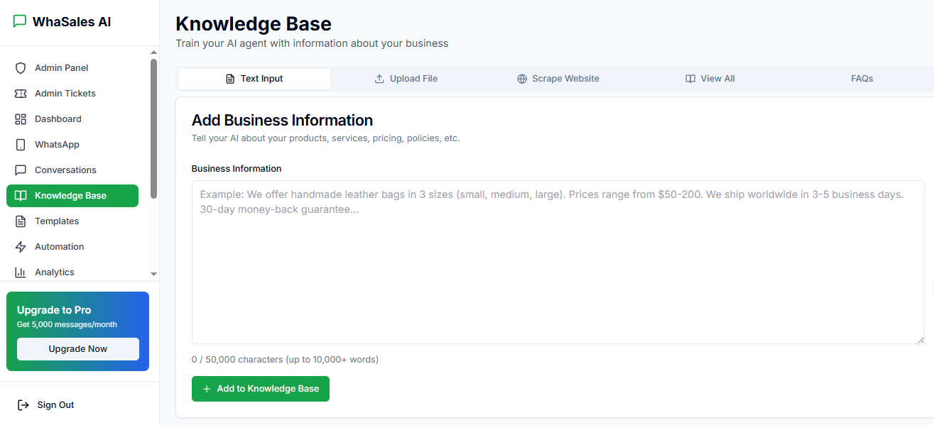 WhaSales AI screenshot 4
