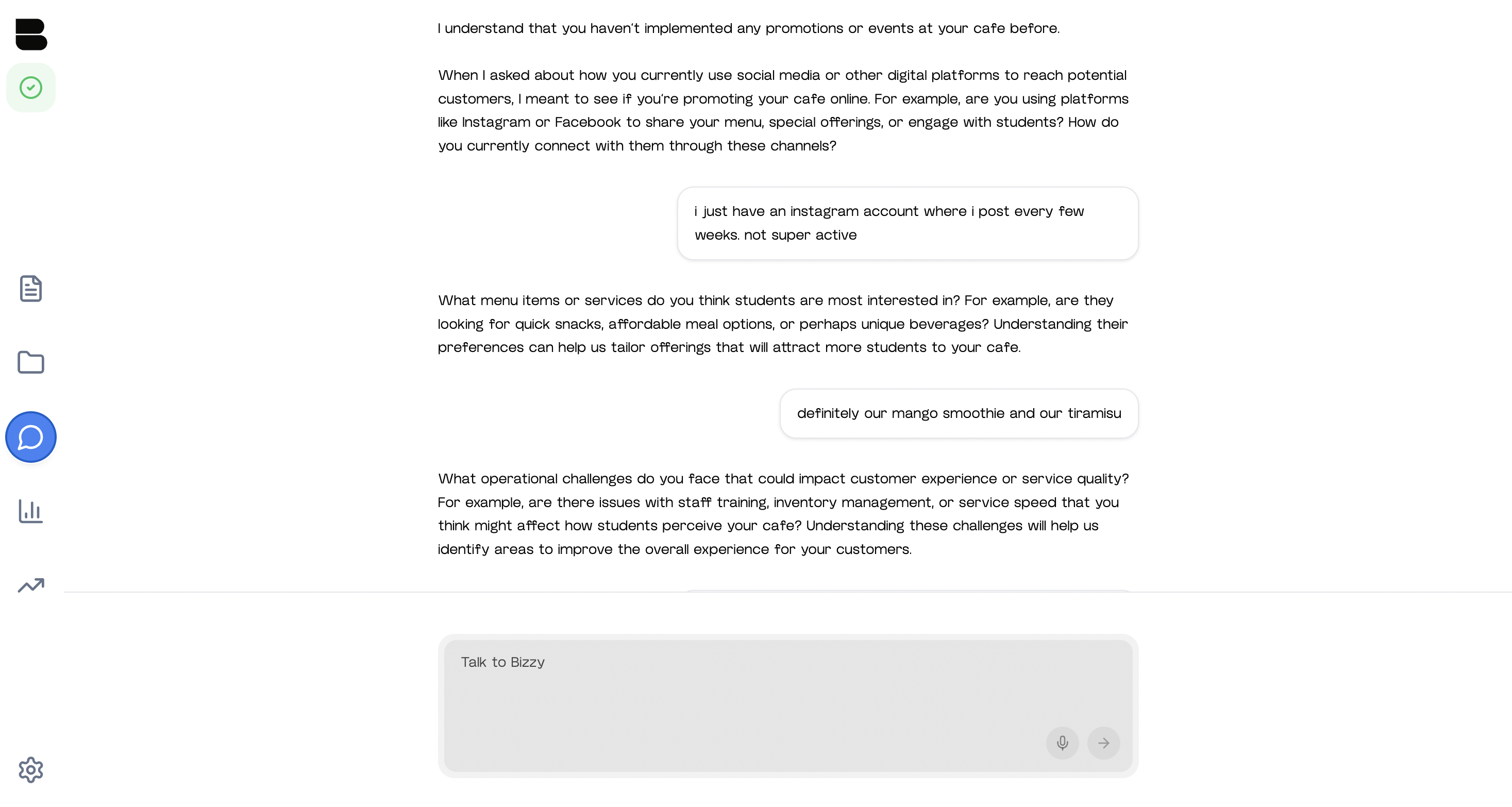 Bizzy screenshot 2