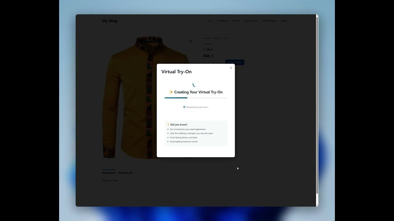 Virtual Try On screenshot 1