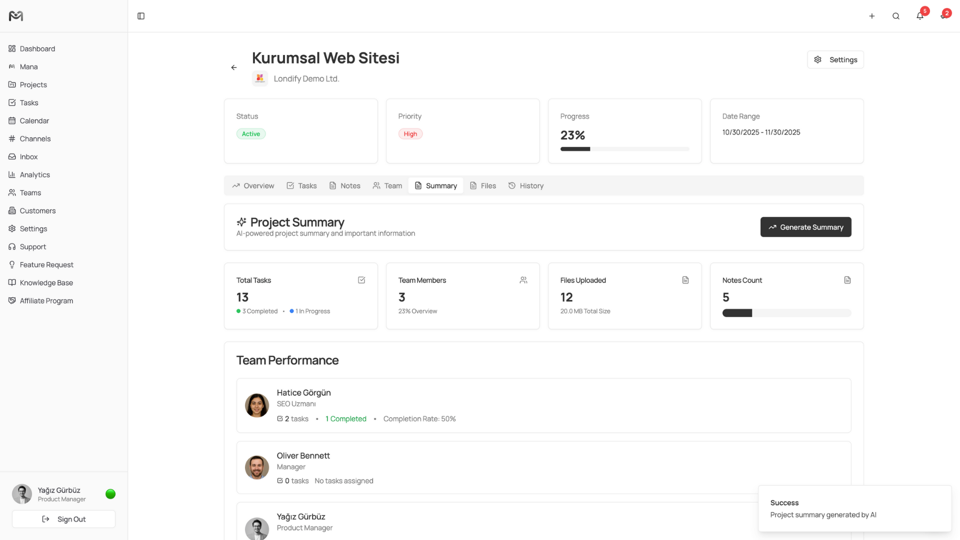 Managelify screenshot 7