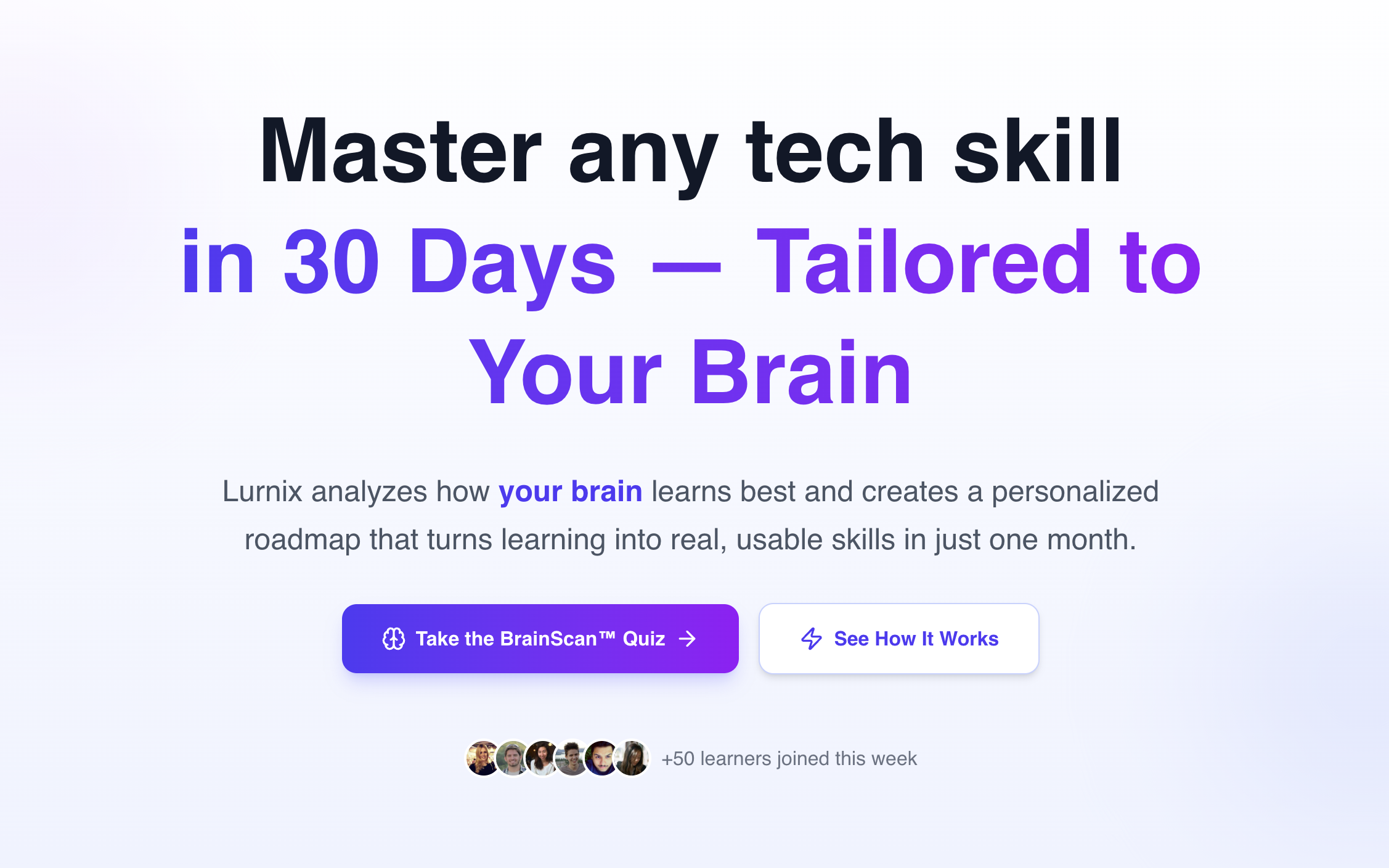 Lurnix – Learn Tech in 30 Days screenshot 1
