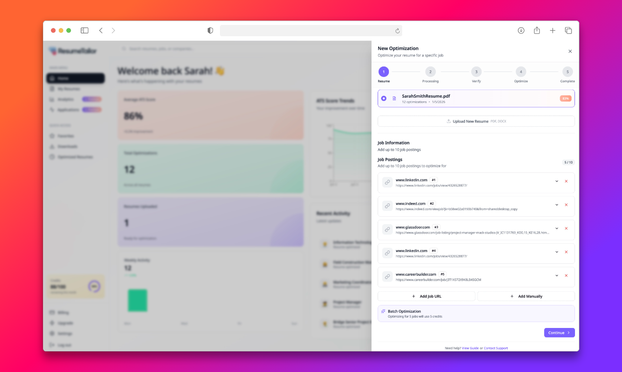 ResumeTailor.io screenshot 3