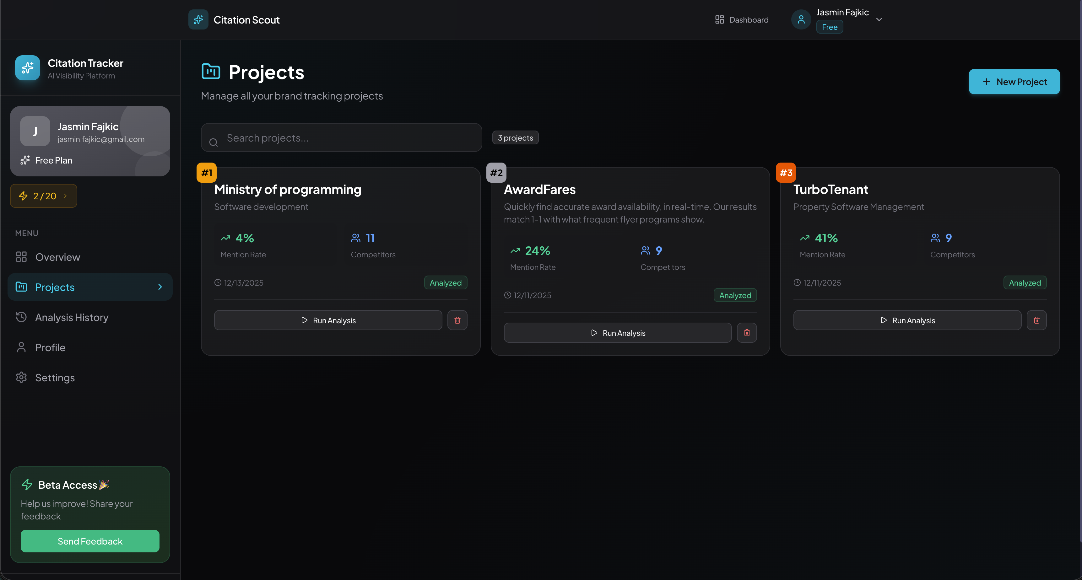 Citation Scout screenshot 4