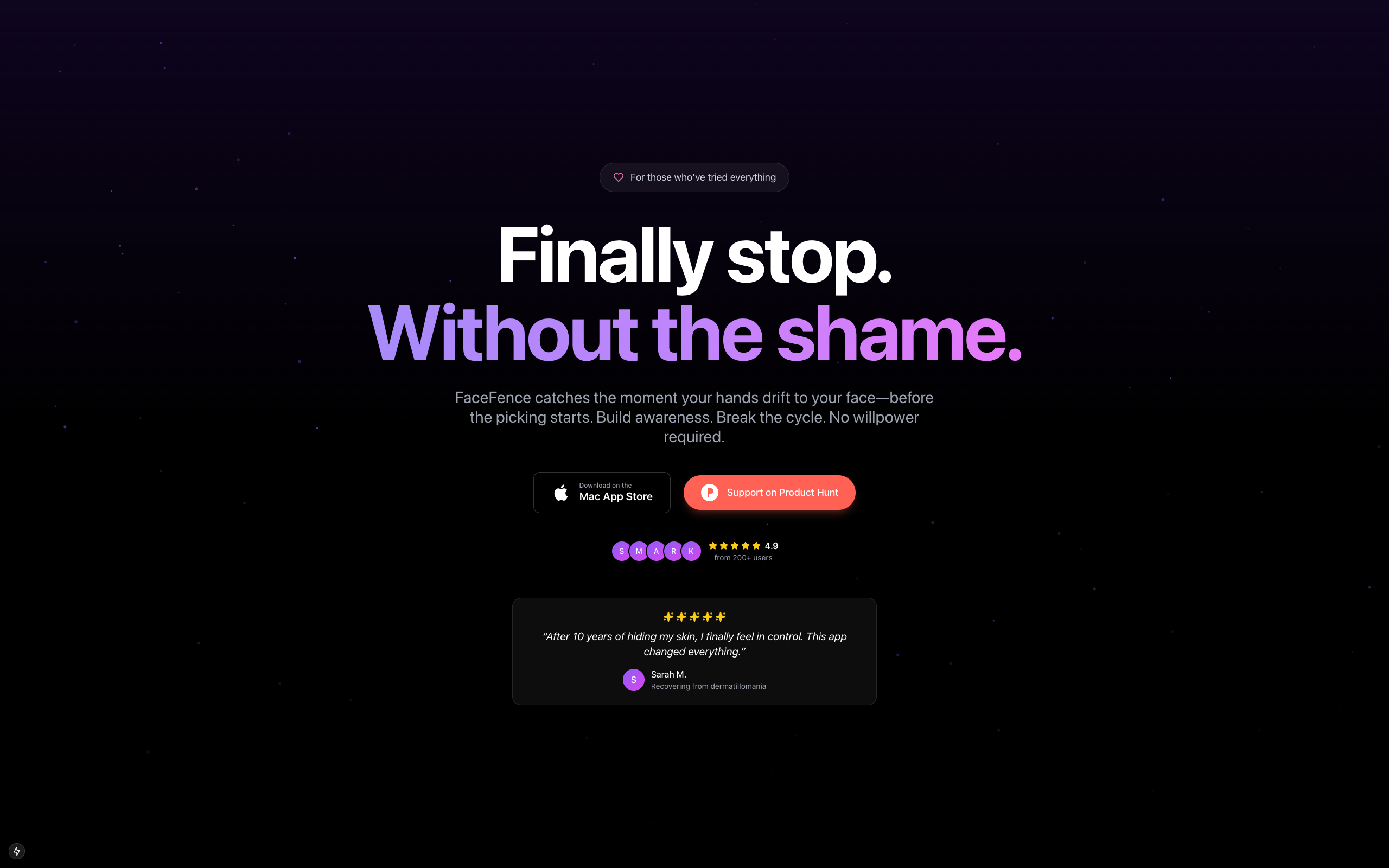 FaceFence screenshot 1