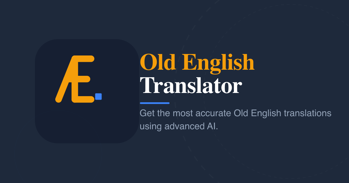 Old English Translator screenshot 1