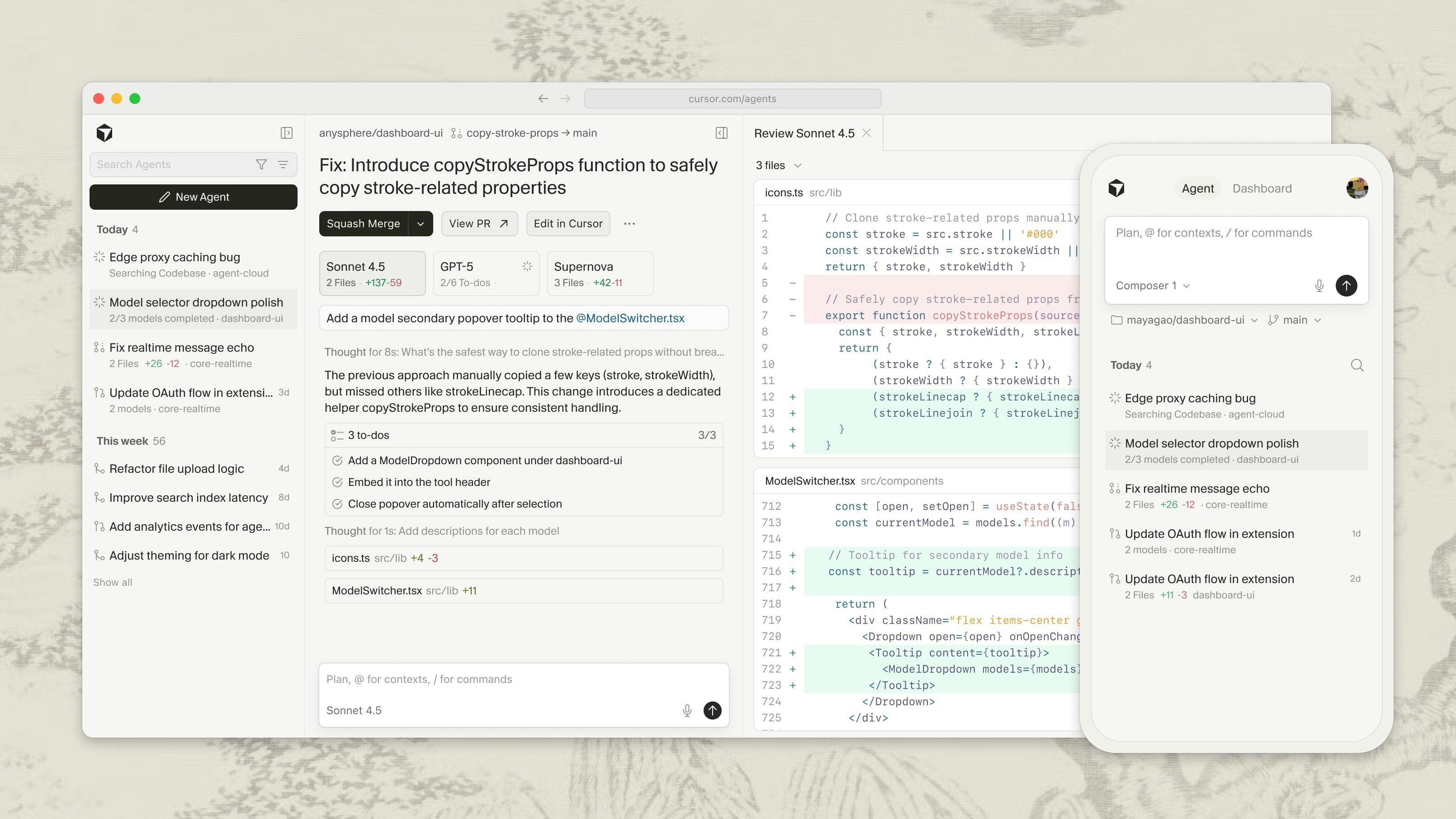 Cursor 2.0 screenshot 2